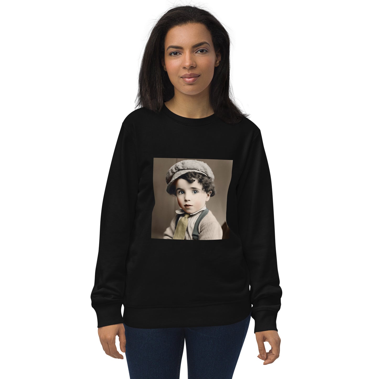 Sweatshirt Unisex / Organic Cotton / Portrait Charles 'Charlie' Spencer III