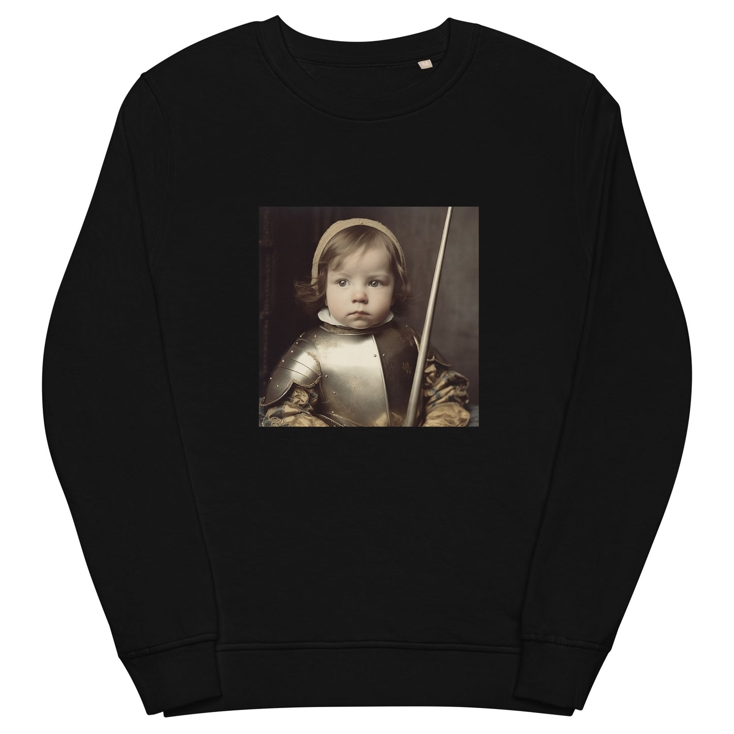 Sweatshirt Unisex / Organic Cotton / Portrait Jeanne 'Joan' Arc II