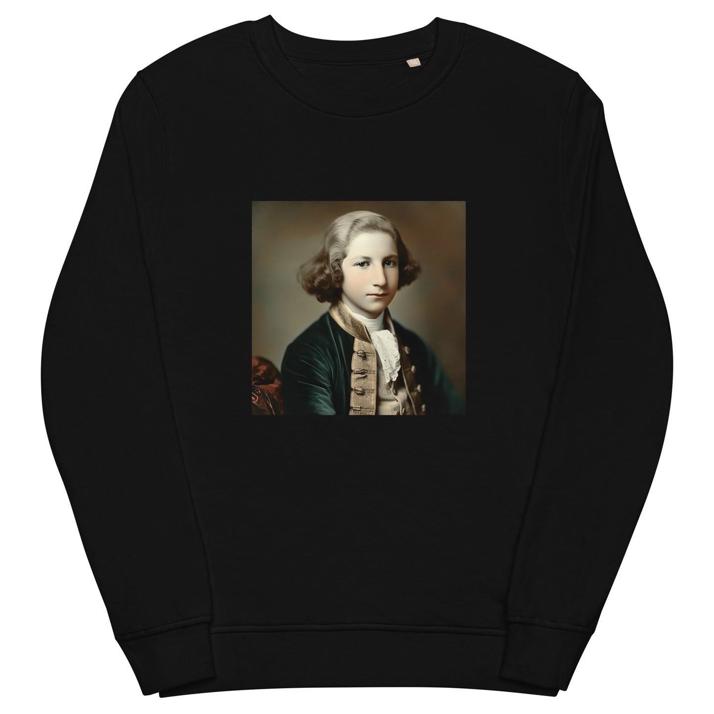 Sweatshirt Unisex / Organic Cotton / Portrait George Augustine I