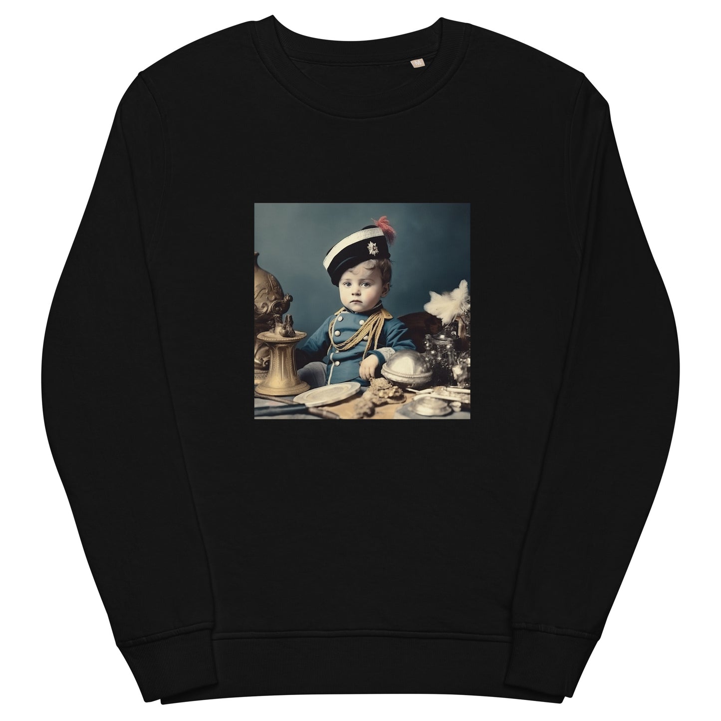 Sweatshirt Unisex / Organic Cotton / Portrait Napoleon Carlo VIII