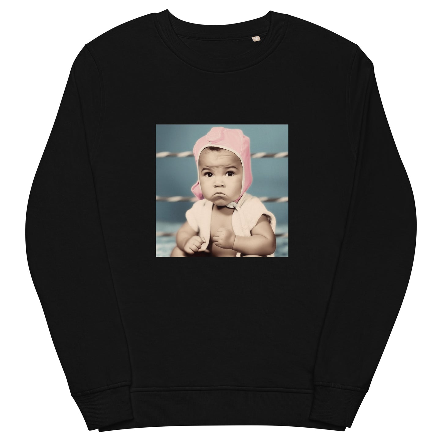 Sweatshirt Unisex / Organic Cotton / Portrait Cassius 'Muhammad' Marcellus III