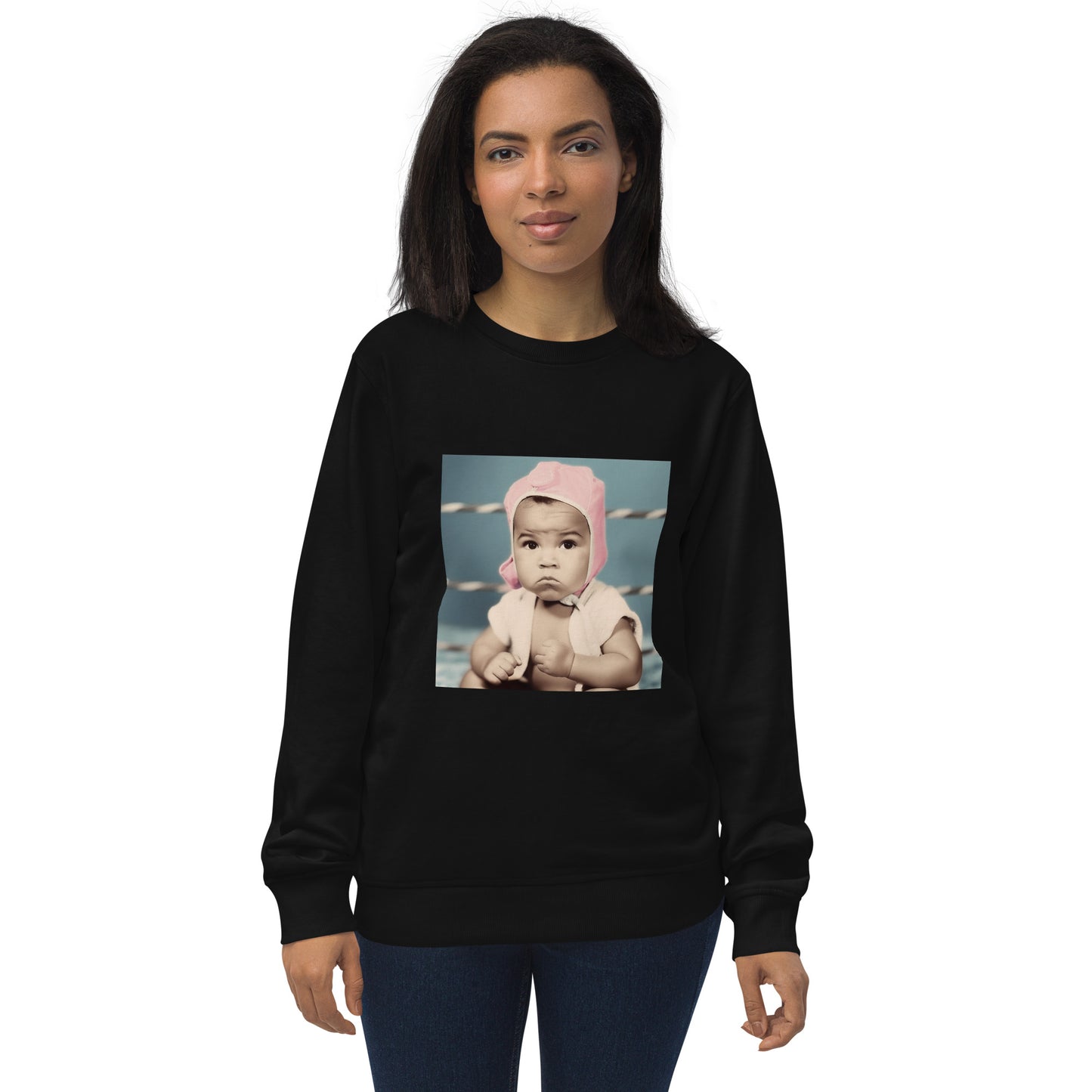 Sweatshirt Unisex / Organic Cotton / Portrait Cassius 'Muhammad' Marcellus III