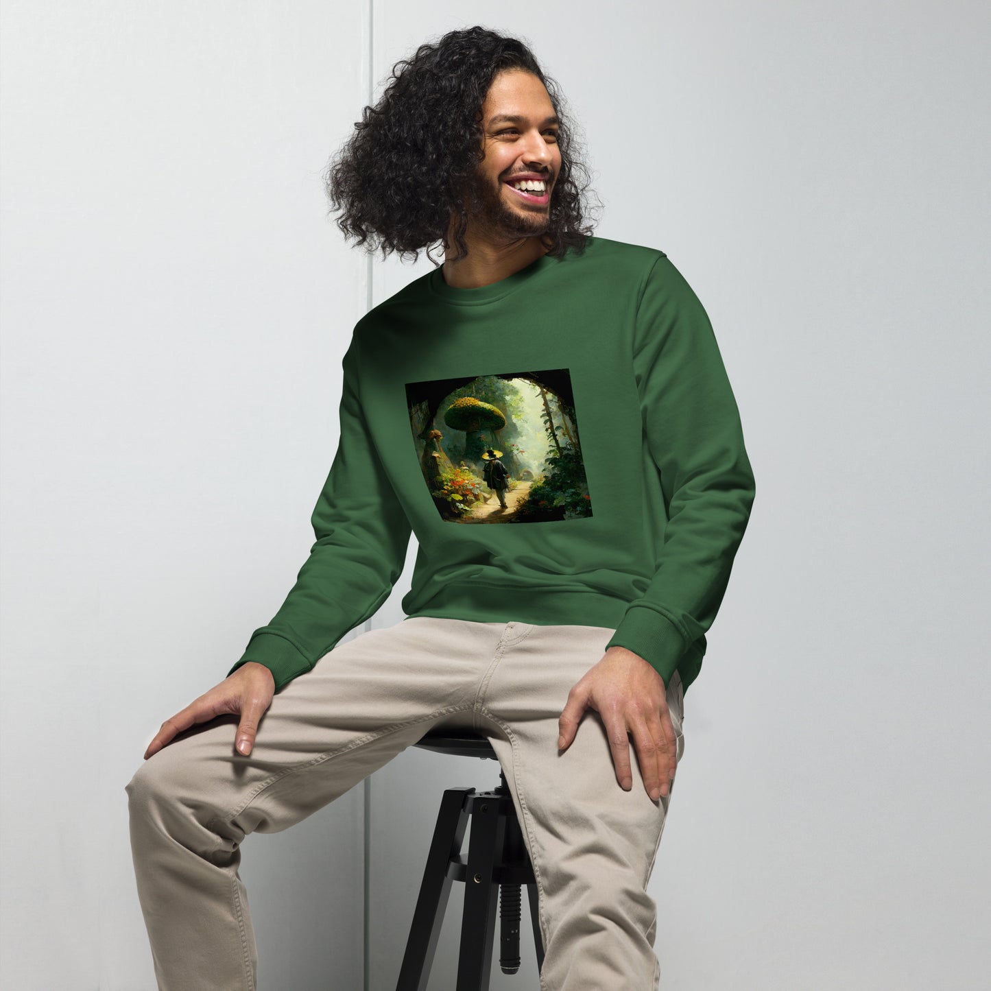 Sweatshirt Unisex / Organic Cotton / Fairytale Forest #2