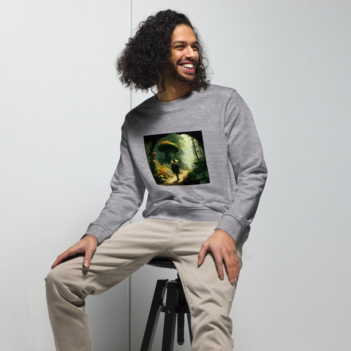 Sweatshirt Unisex / Organic Cotton / Fairytale Forest #2