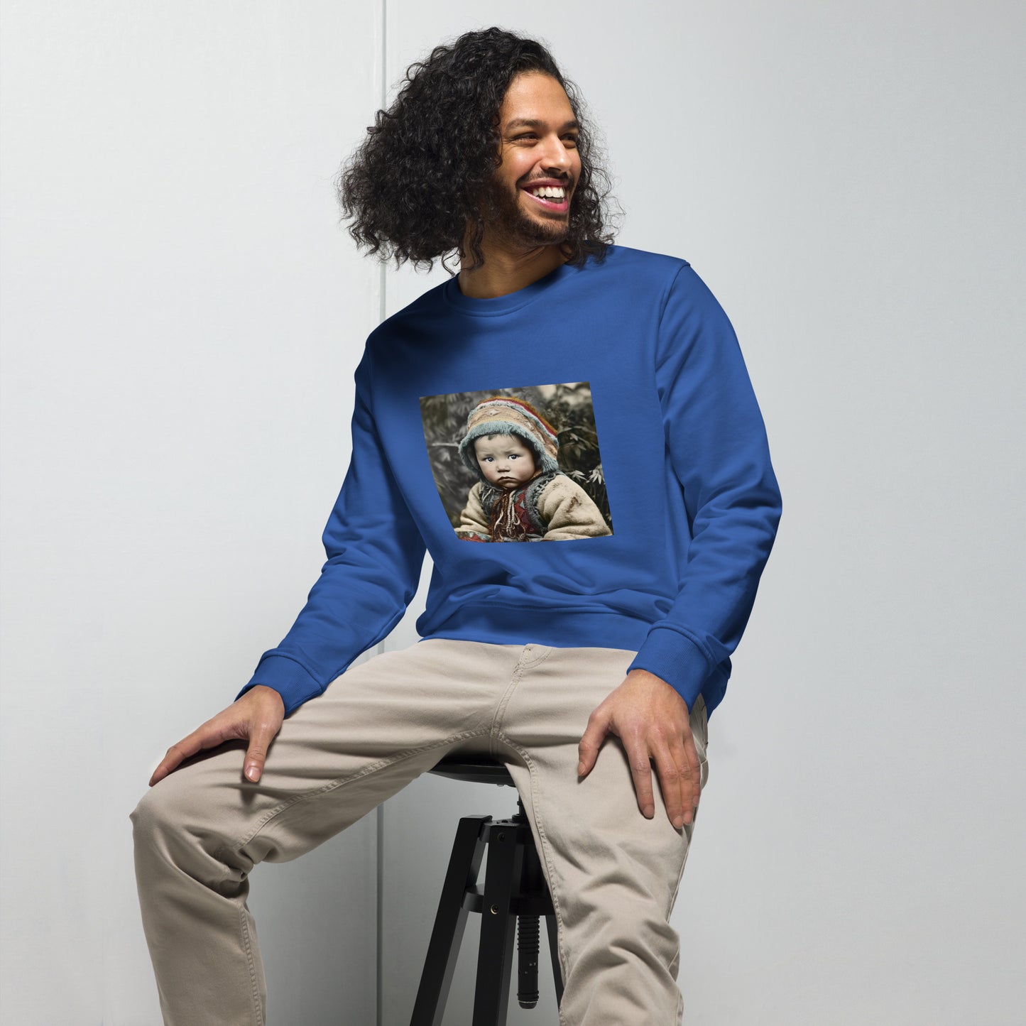 Sweatshirt Unisex / Organic Cotton / Portrait Koelbjerg Child I