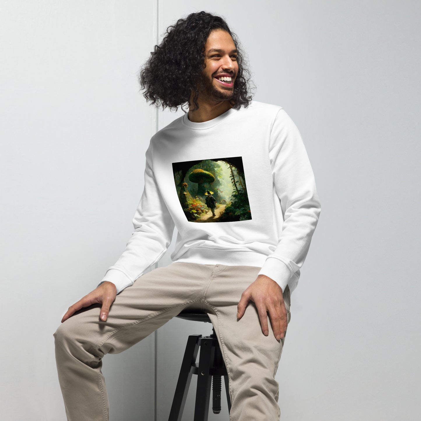 Sweatshirt Unisex / Organic Cotton / Fairytale Forest #2