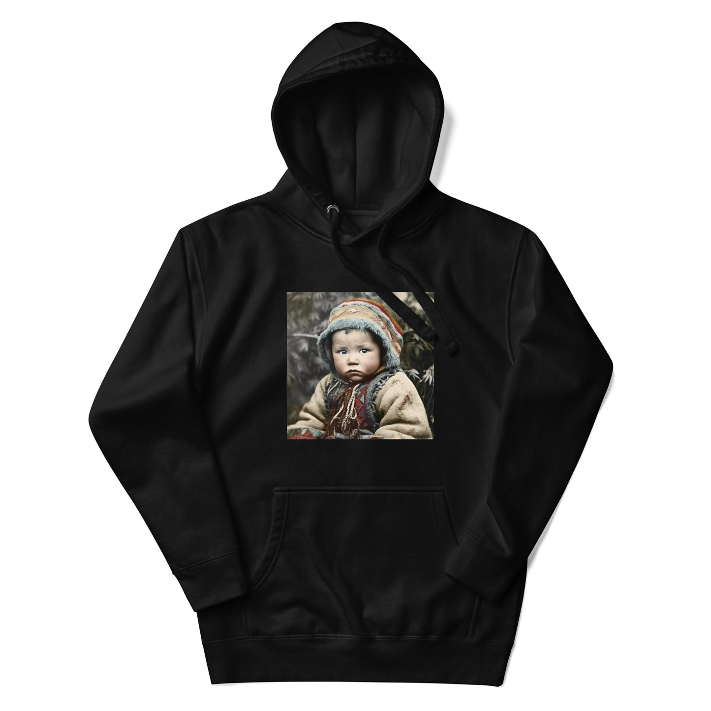 Hoodie Unisex / Ring Spun Cotton / Portrait Koelbjerg Child I