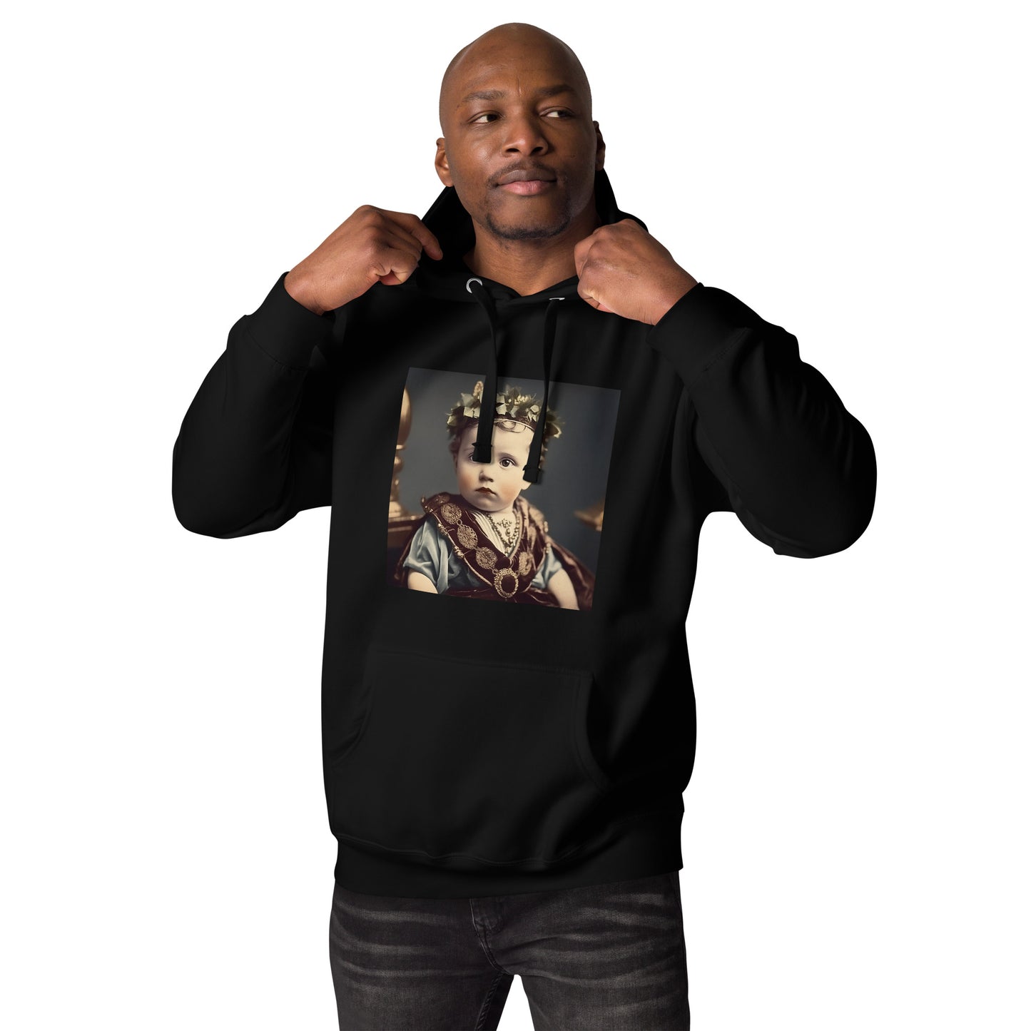 Hoodie Unisex / Ring Spun Cotton / Portrait Gaius Julius I