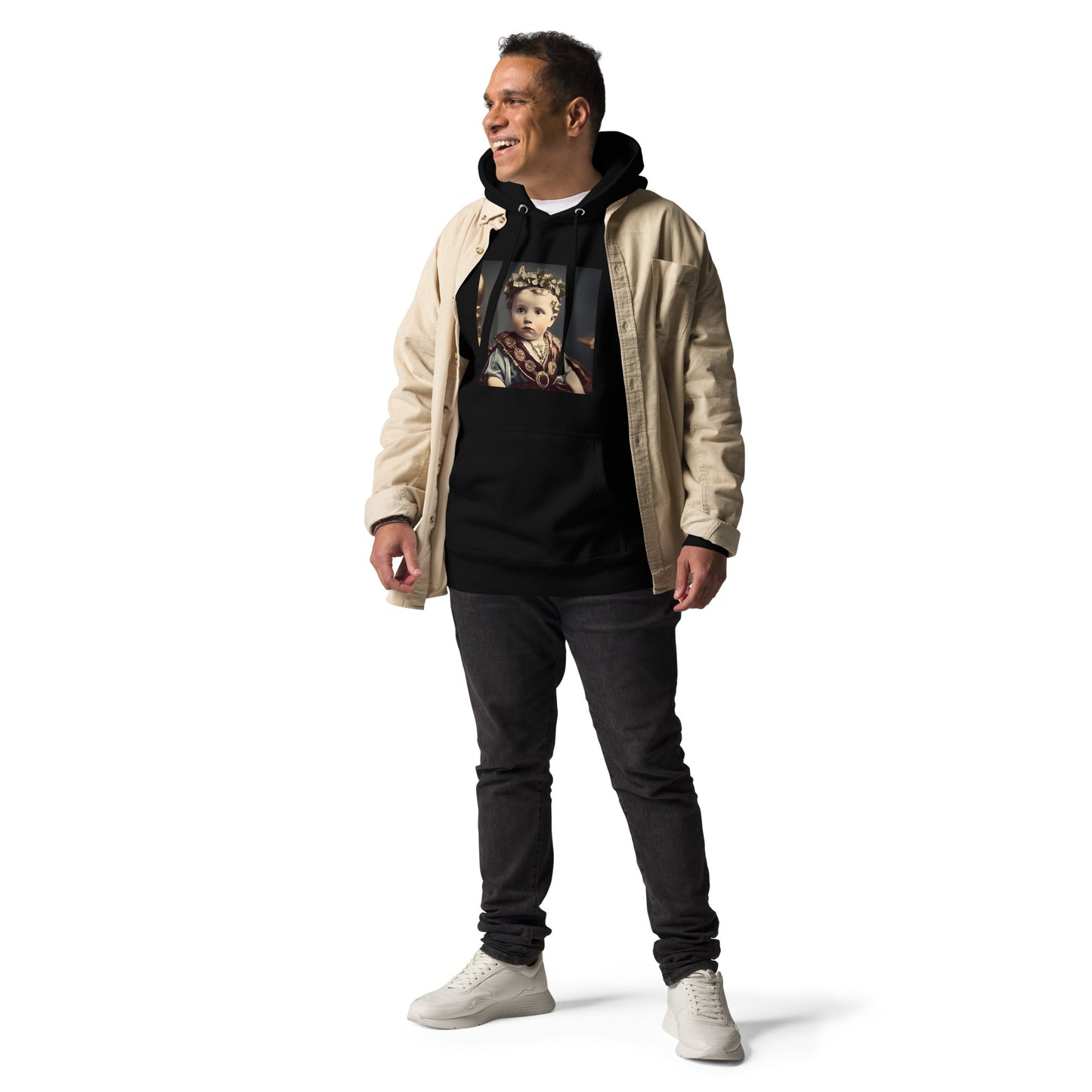 Hoodie Unisex / Ring Spun Cotton / Portrait Gaius Julius I