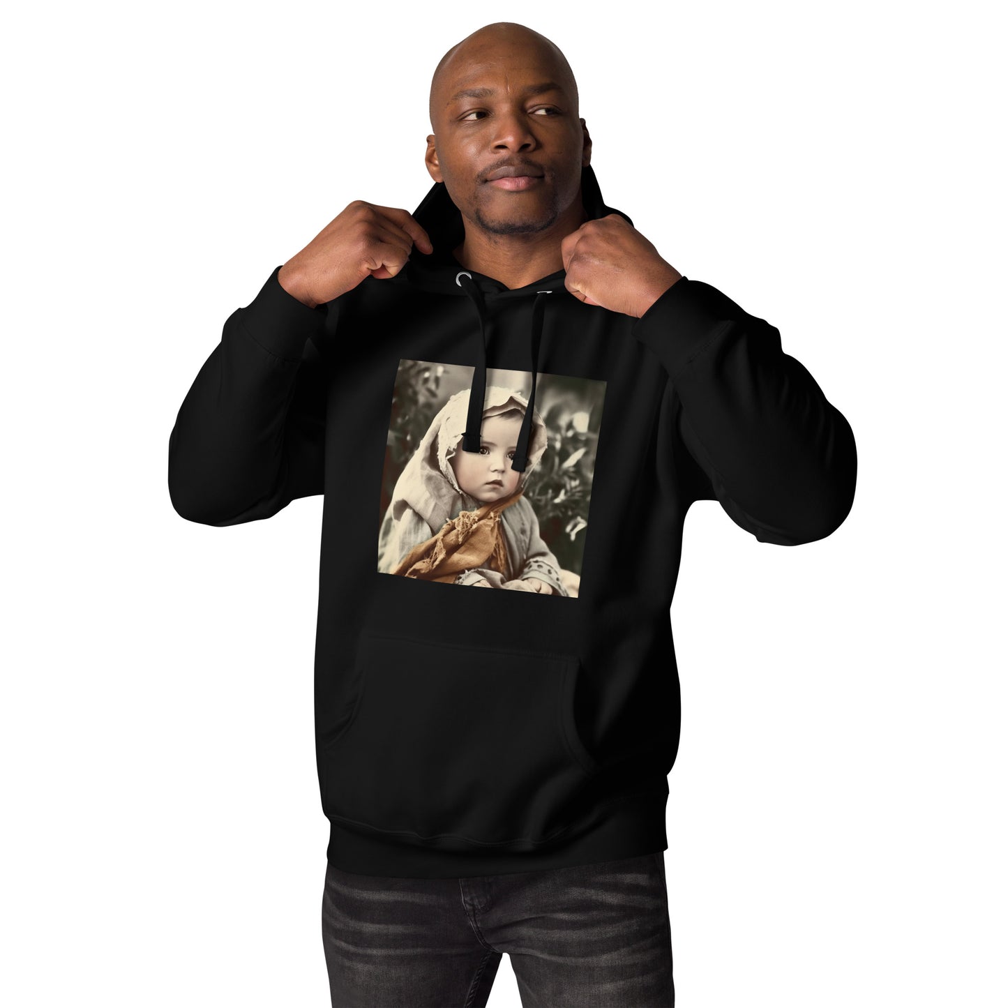 Hoodie Unisex / Ring Spun Cotton / Portrait Jesus Nazareth I