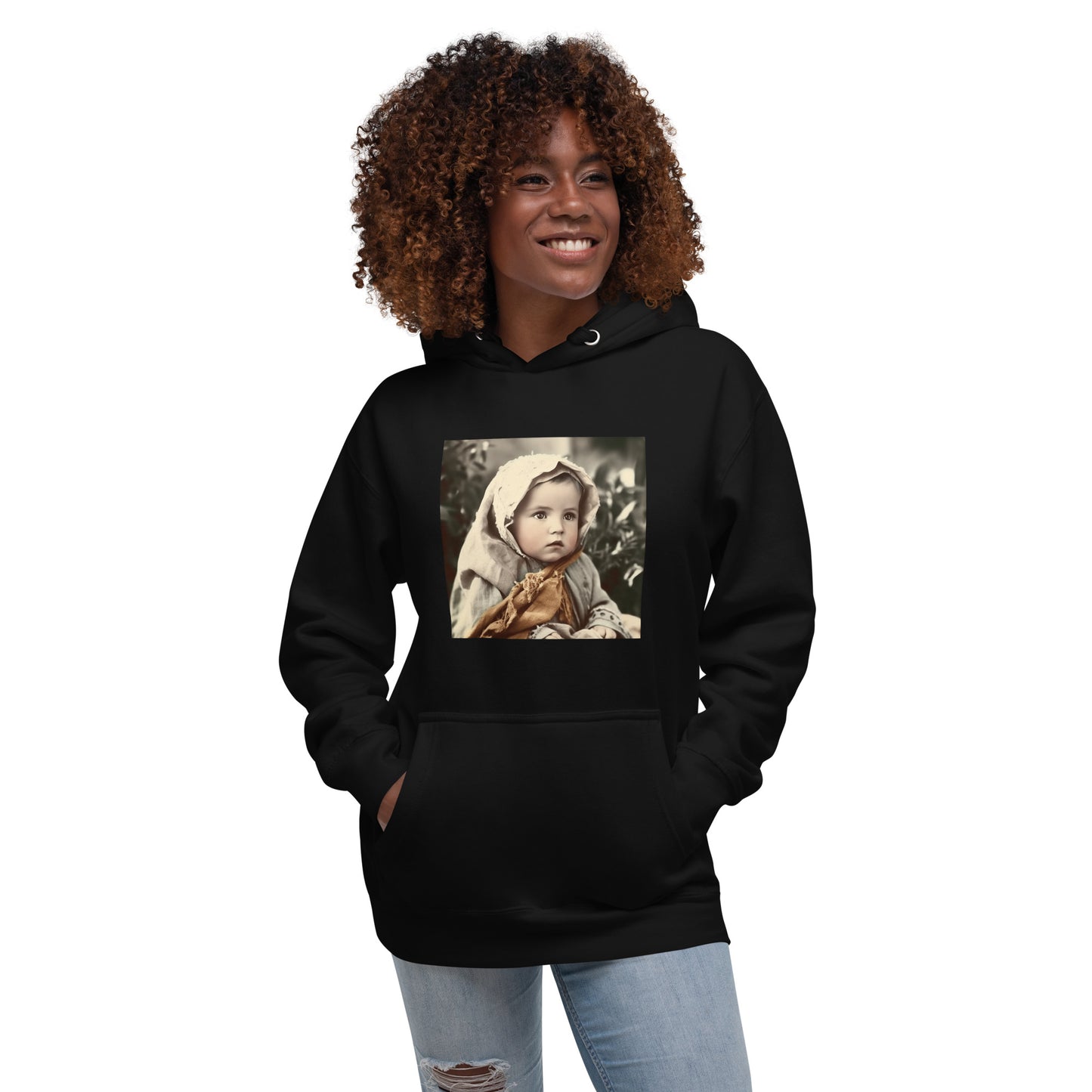 Hoodie Unisex / Ring Spun Cotton / Portrait Jesus Nazareth I