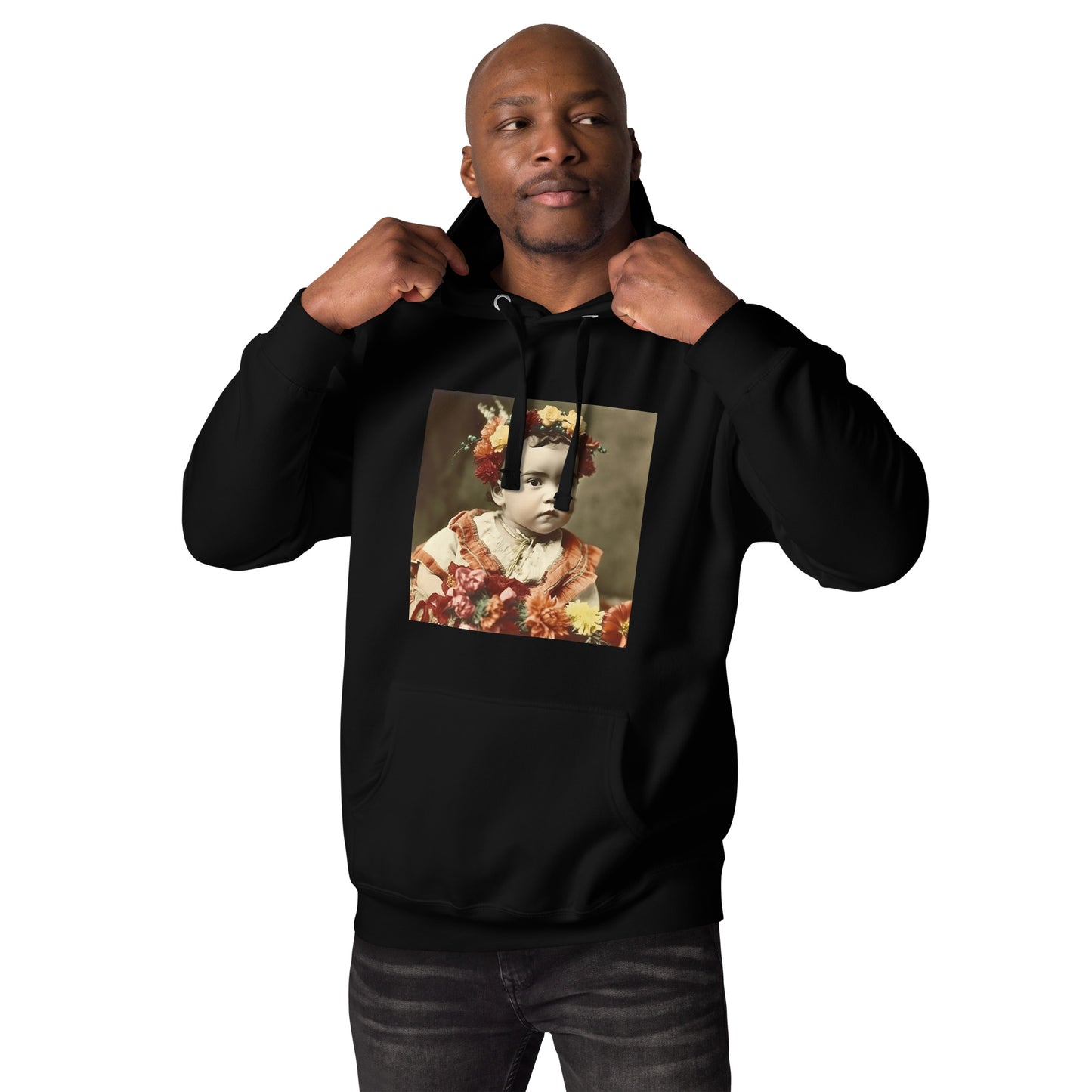 Hoodie Unisex / Ring Spun Cotton / Portrait Magdalena Frida I