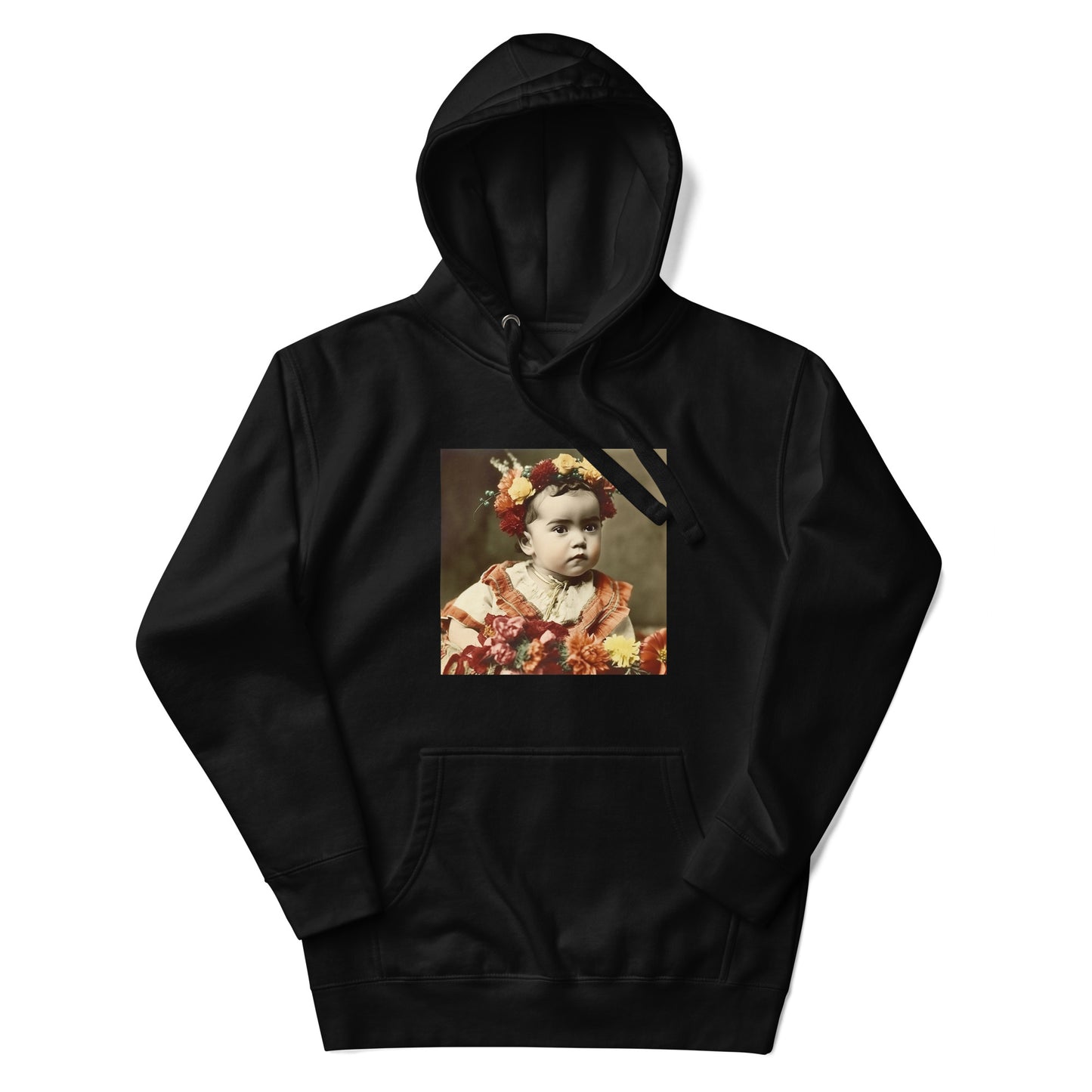 Hoodie Unisex / Ring Spun Cotton / Portrait Magdalena Frida I