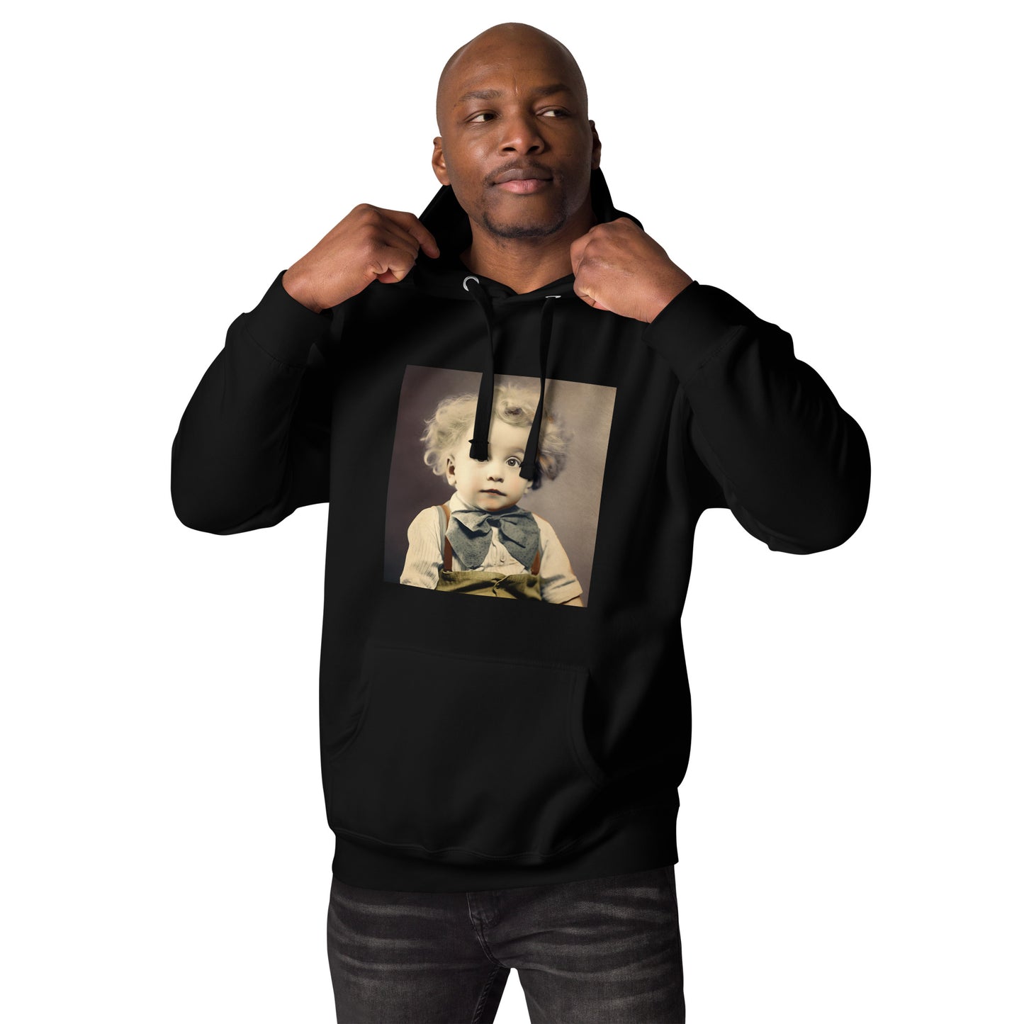 Hoodie Unisex / Ring Spun Cotton / Portrait Albert Hermann II