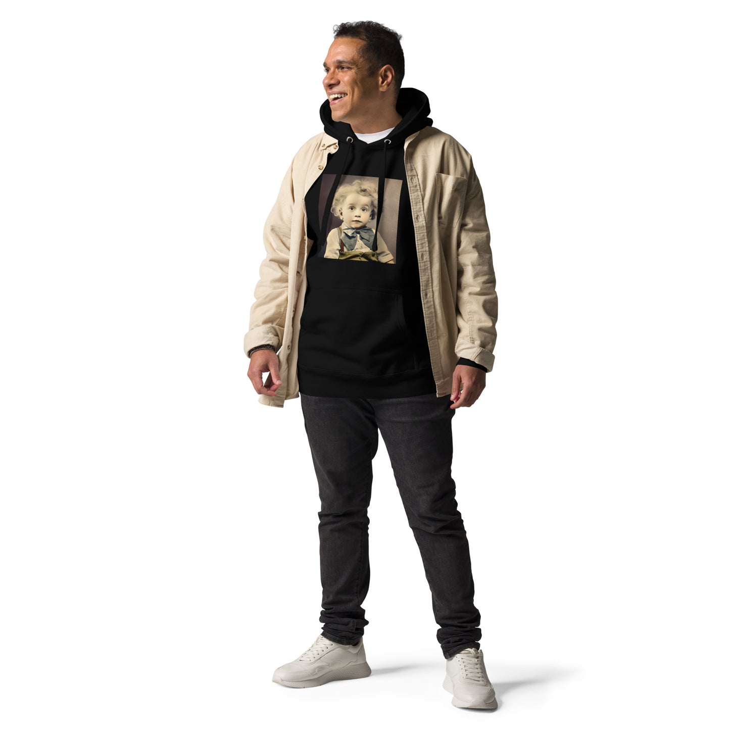 Hoodie Unisex / Ring Spun Cotton / Portrait Albert Hermann II