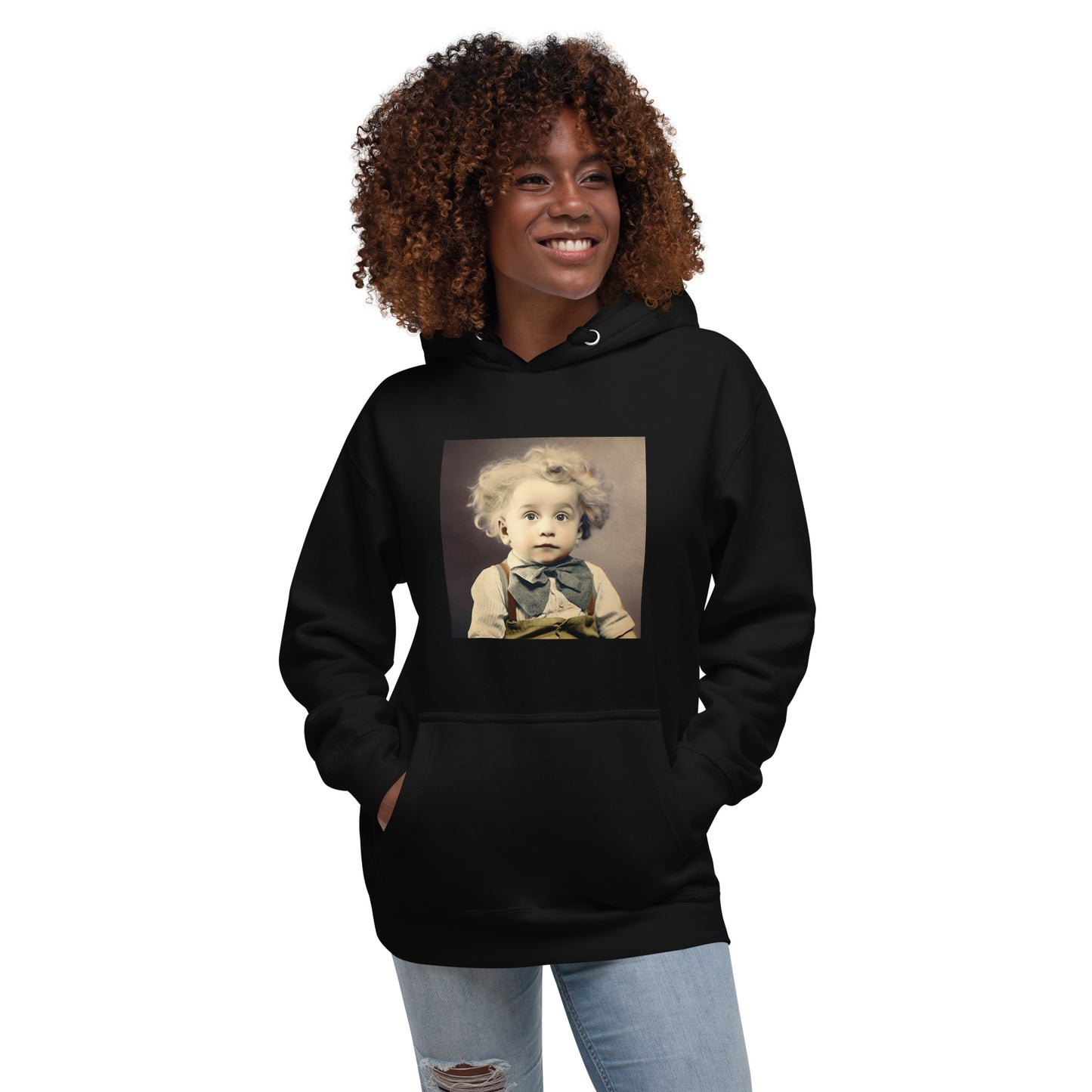 Hoodie Unisex / Ring Spun Cotton / Portrait Albert Hermann II