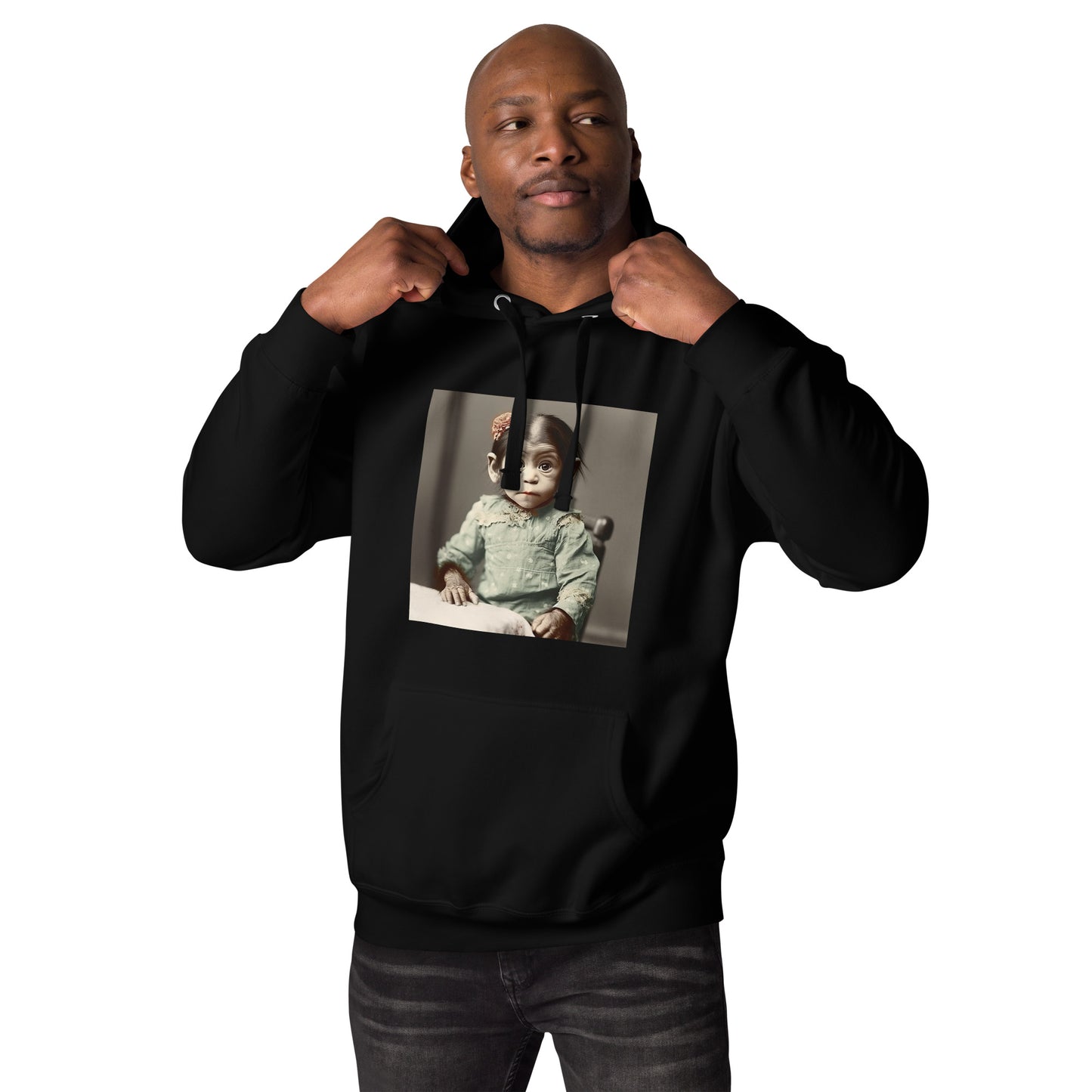 Hoodie Unisex / Ring Spun Cotton / Portrait Lucy Dinkinesh I