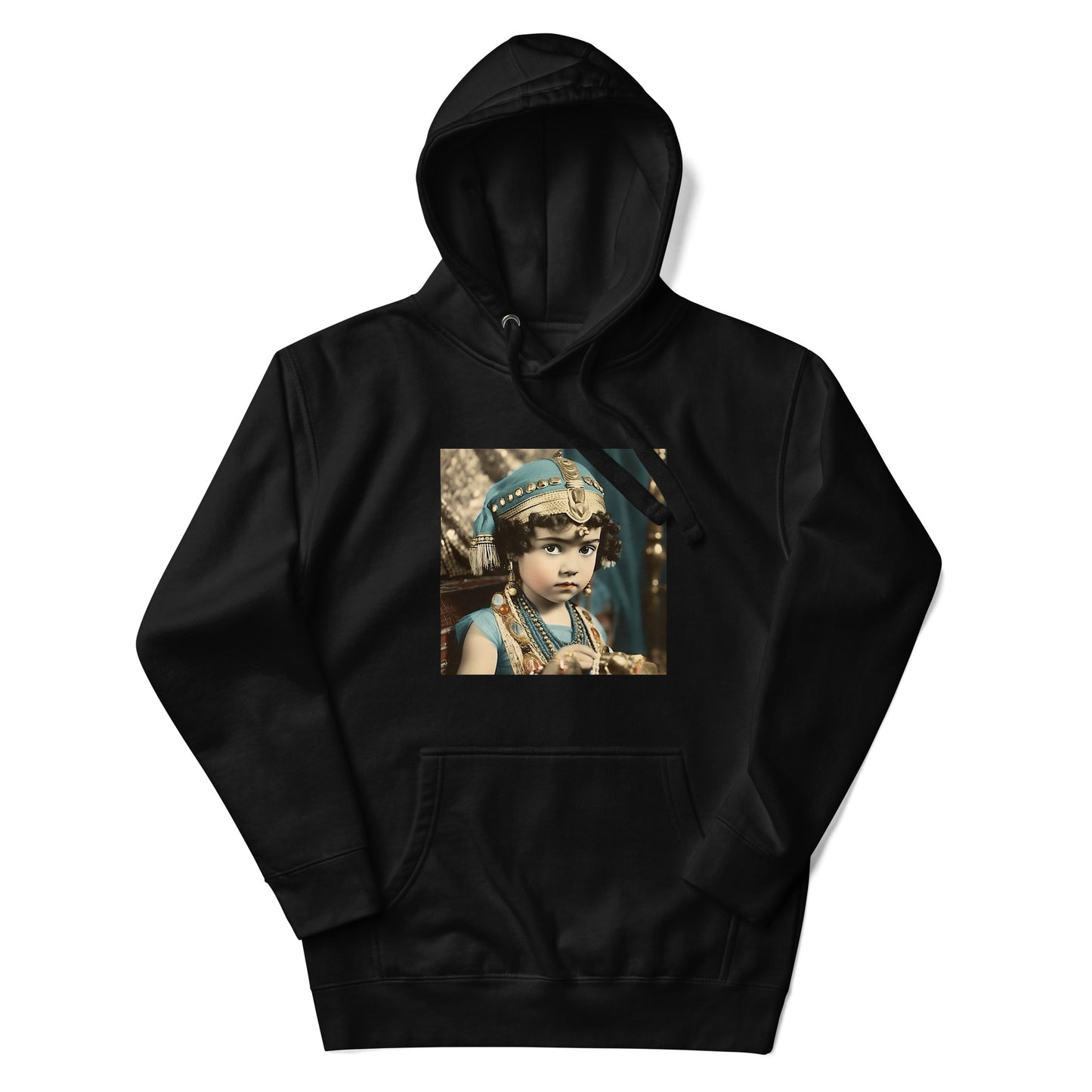 Hoodie Unisex / Ring Spun Cotton / Portrait Cleopatra Philopator II