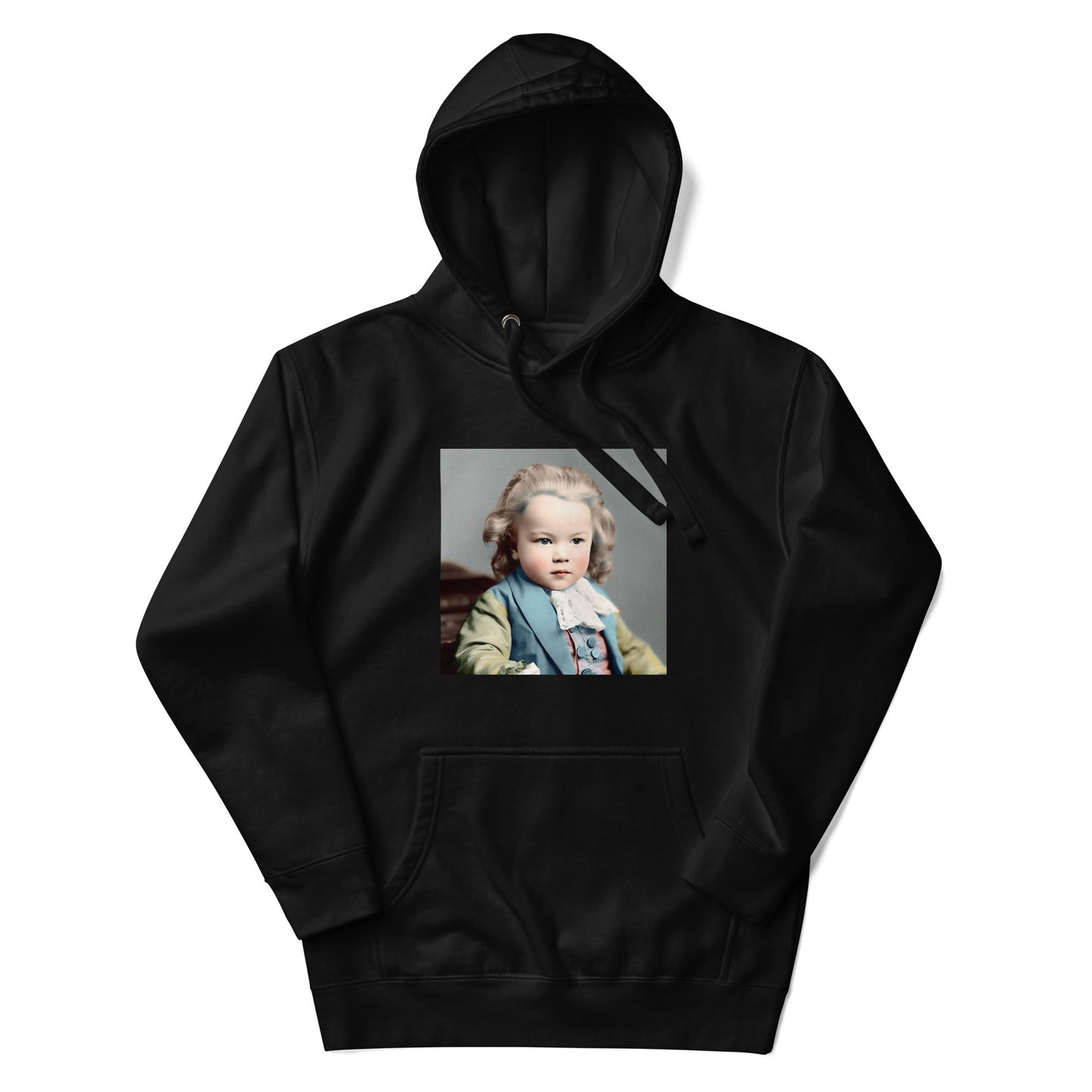 Hoodie Unisex / Ring Spun Cotton / Portrait Johann Sebastian V