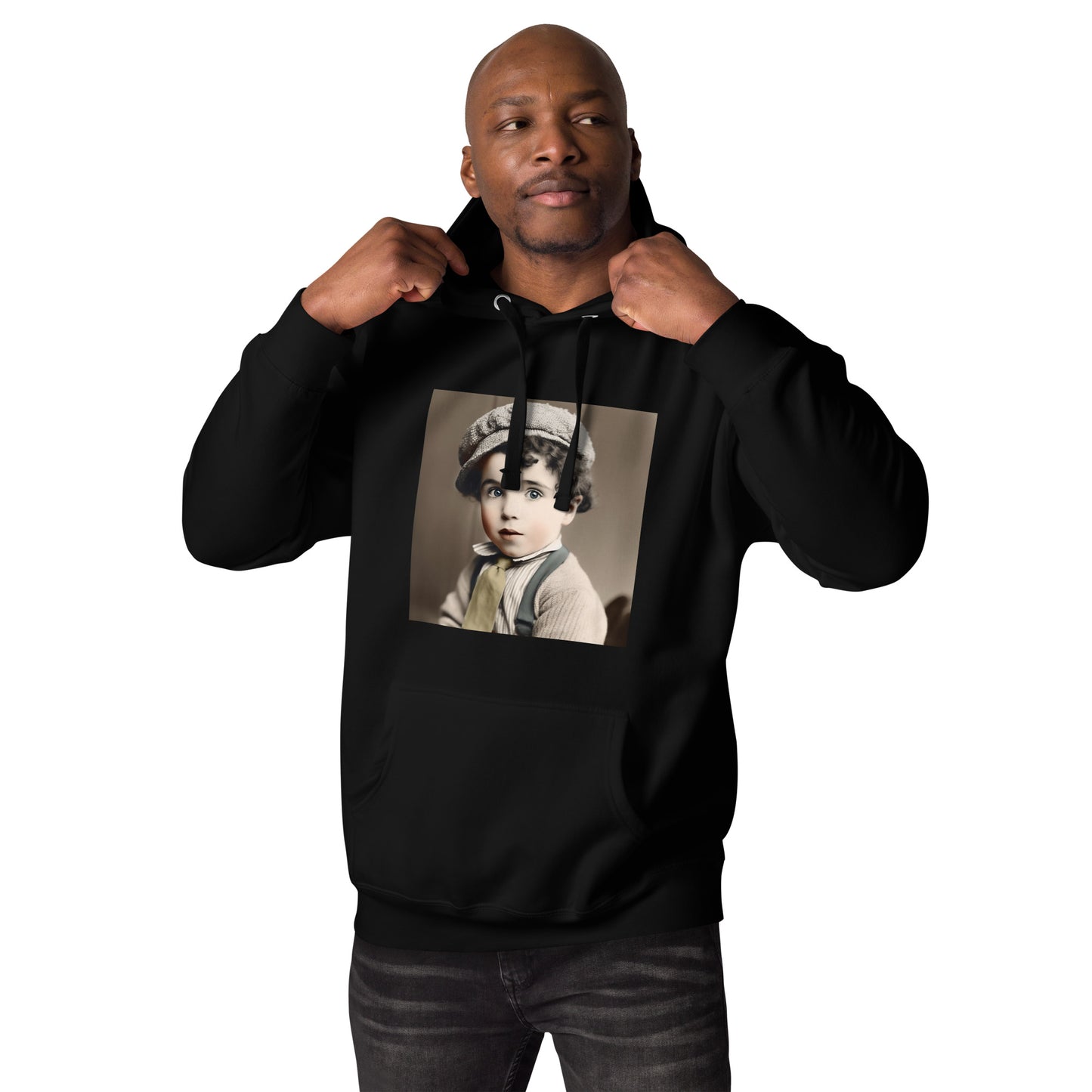 Hoodie Unisex / Ring Spun Cotton / Portrait Charles 'Charlie' Spencer III