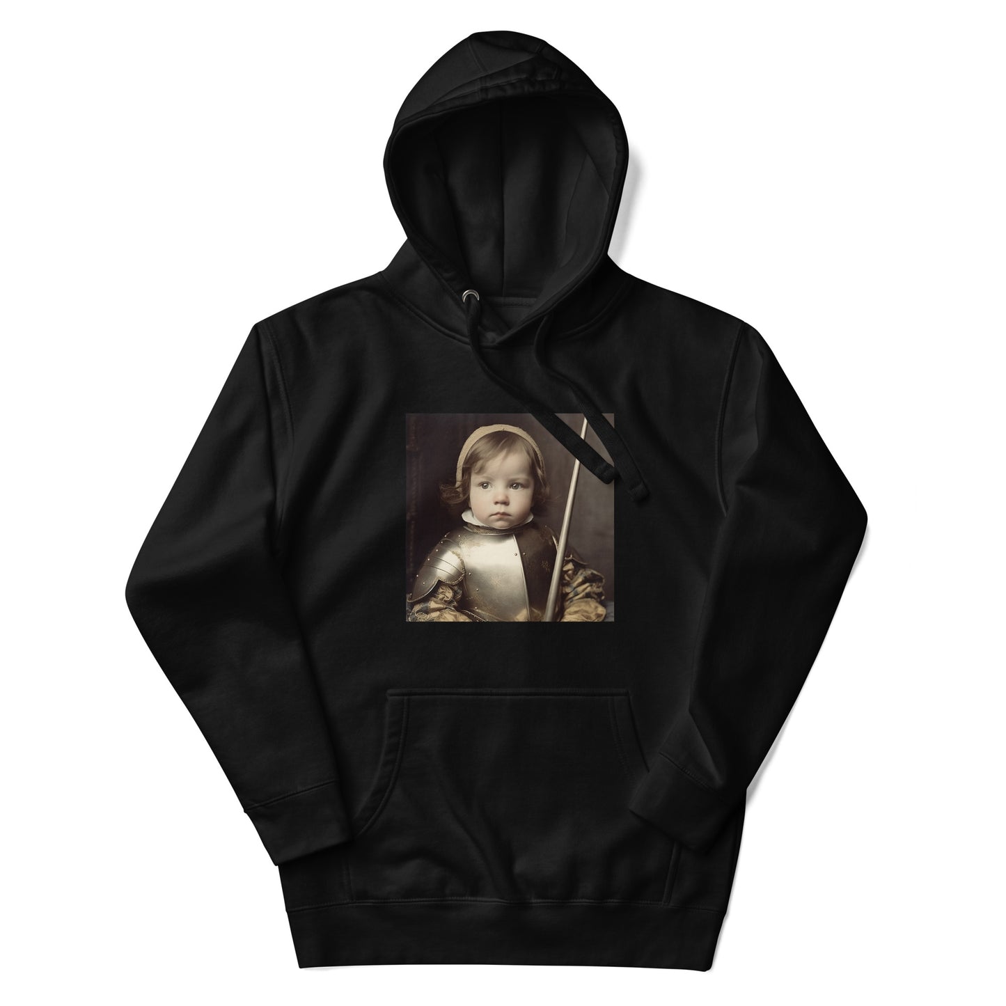 Hoodie Unisex / Ring Spun Cotton / Portrait Jeanne 'Joan' Arc II