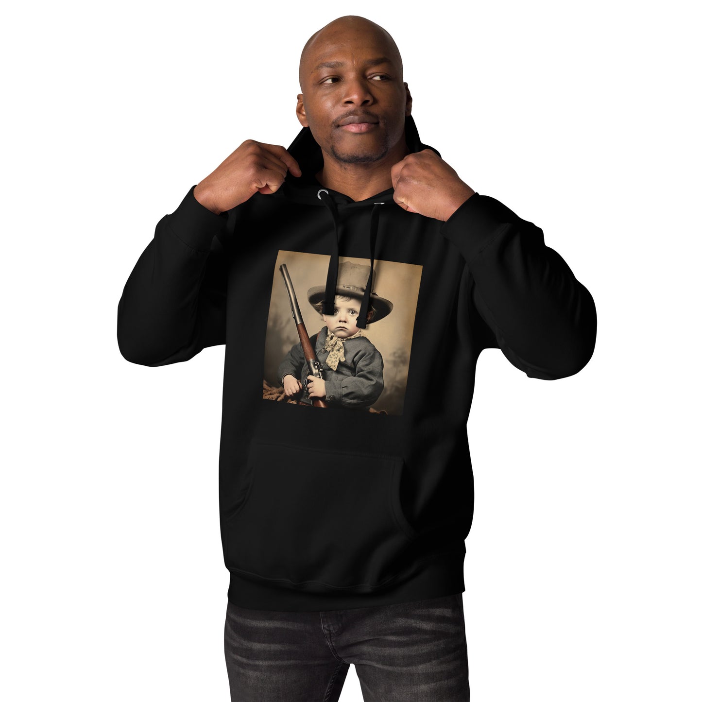 Hoodie Unisex / Ring Spun Cotton / Portrait William 'Billy' Henry III