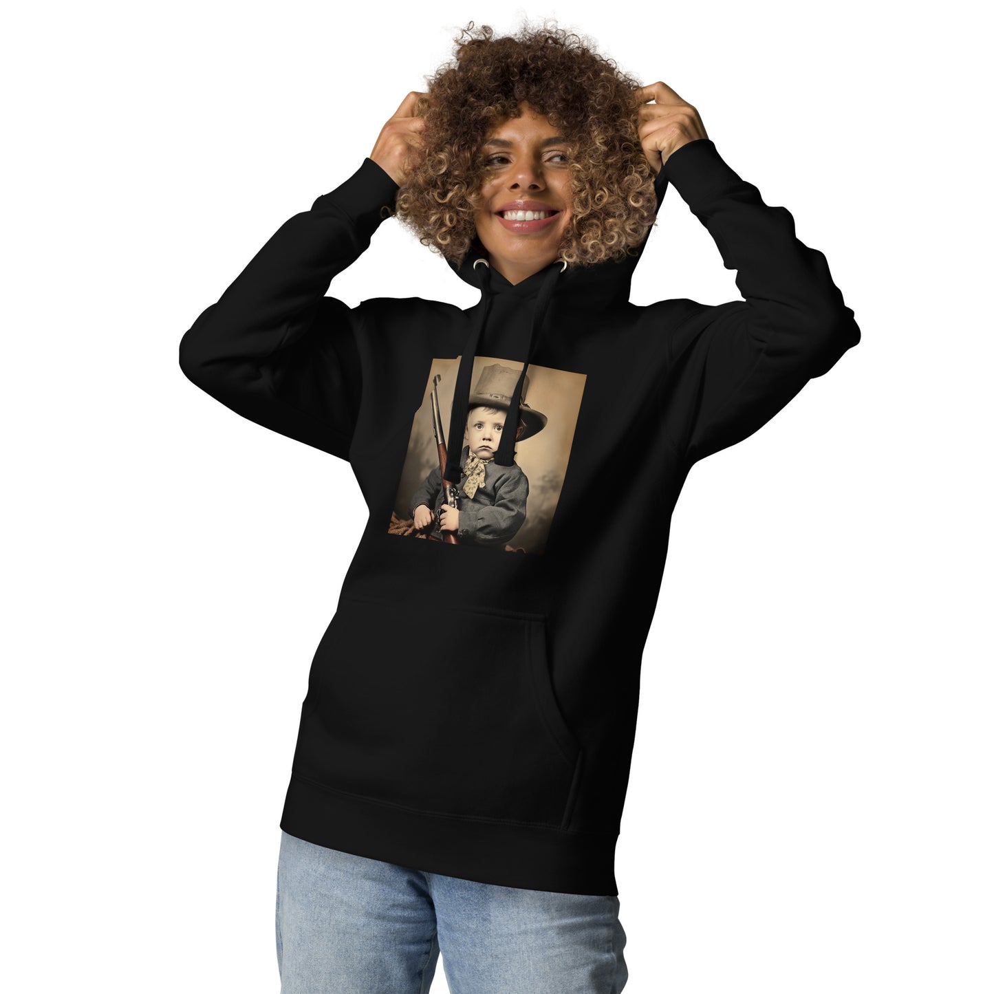 Hoodie Unisex / Ring Spun Cotton / Portrait William 'Billy' Henry III