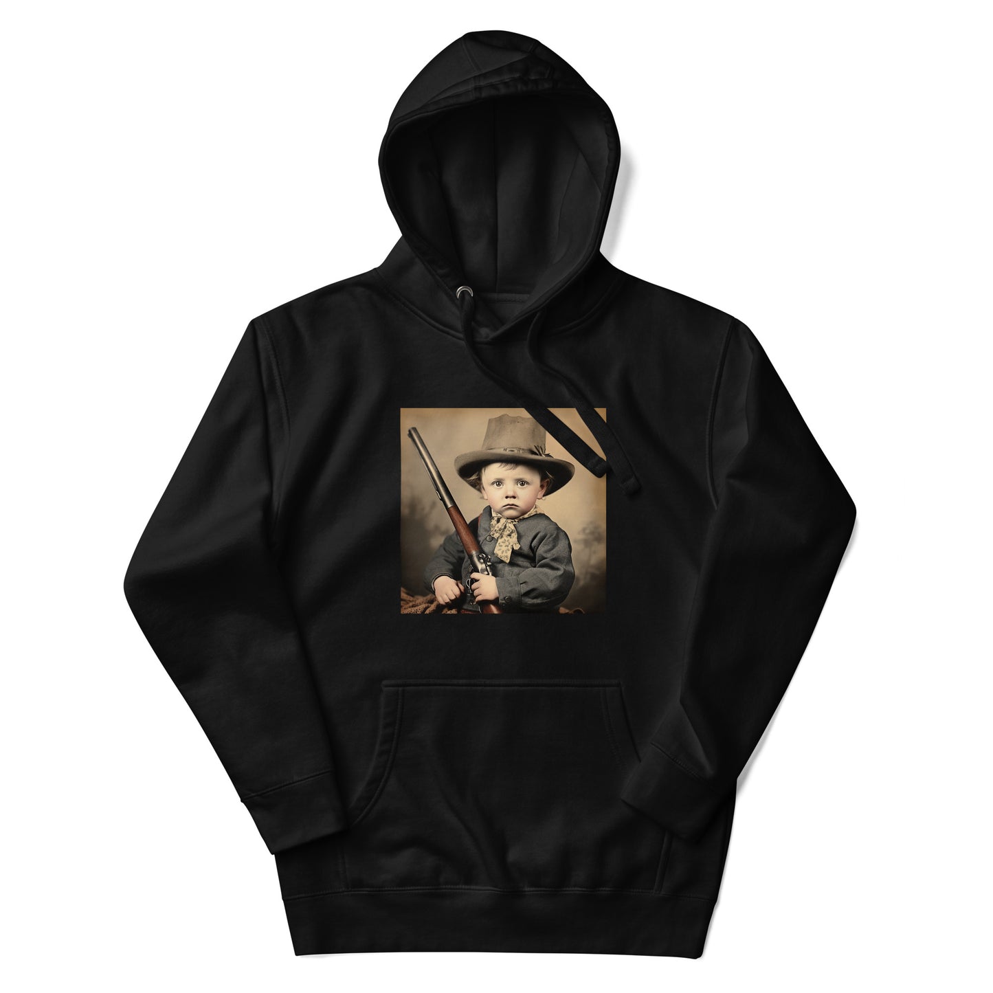 Hoodie Unisex / Ring Spun Cotton / Portrait William 'Billy' Henry III