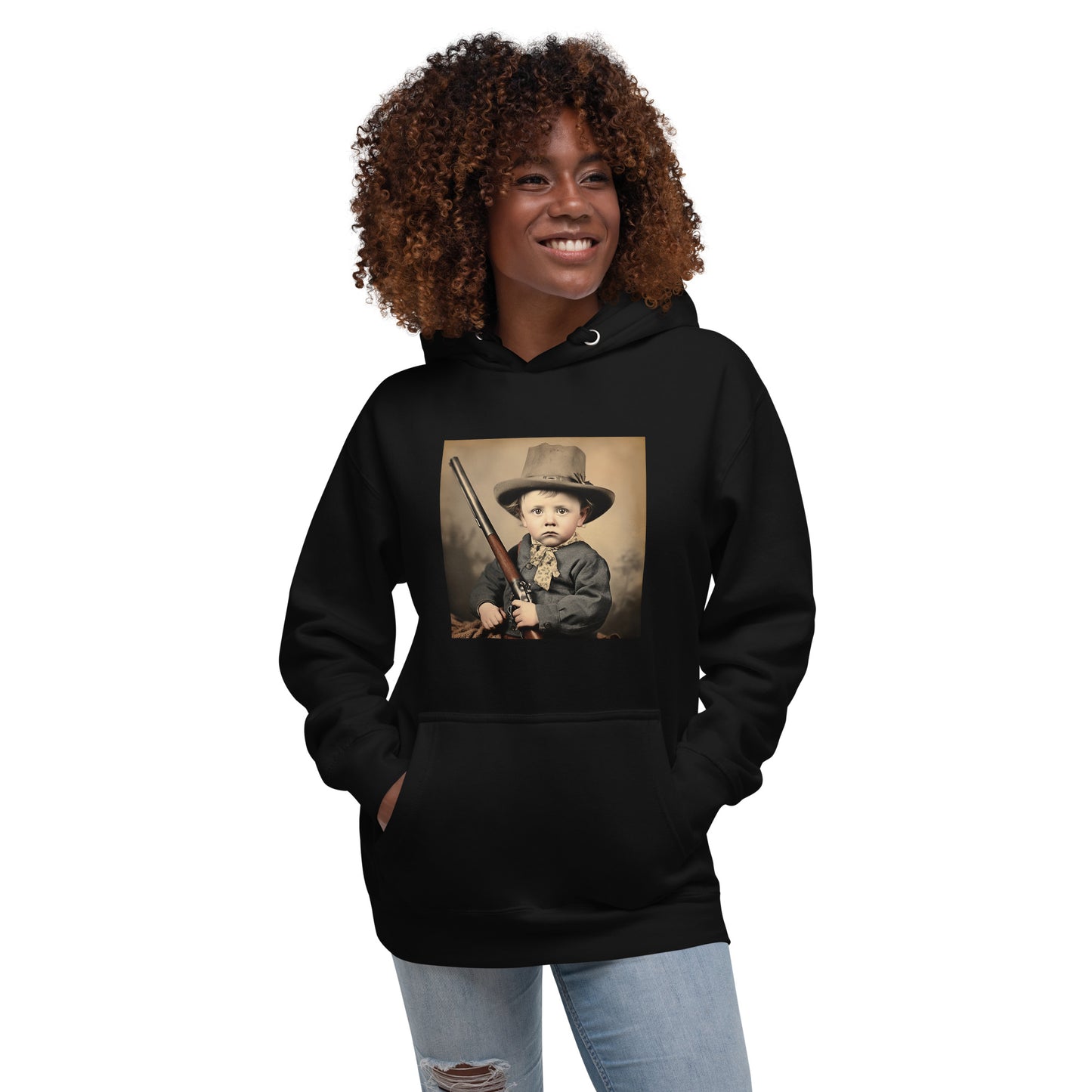 Hoodie Unisex / Ring Spun Cotton / Portrait William 'Billy' Henry III