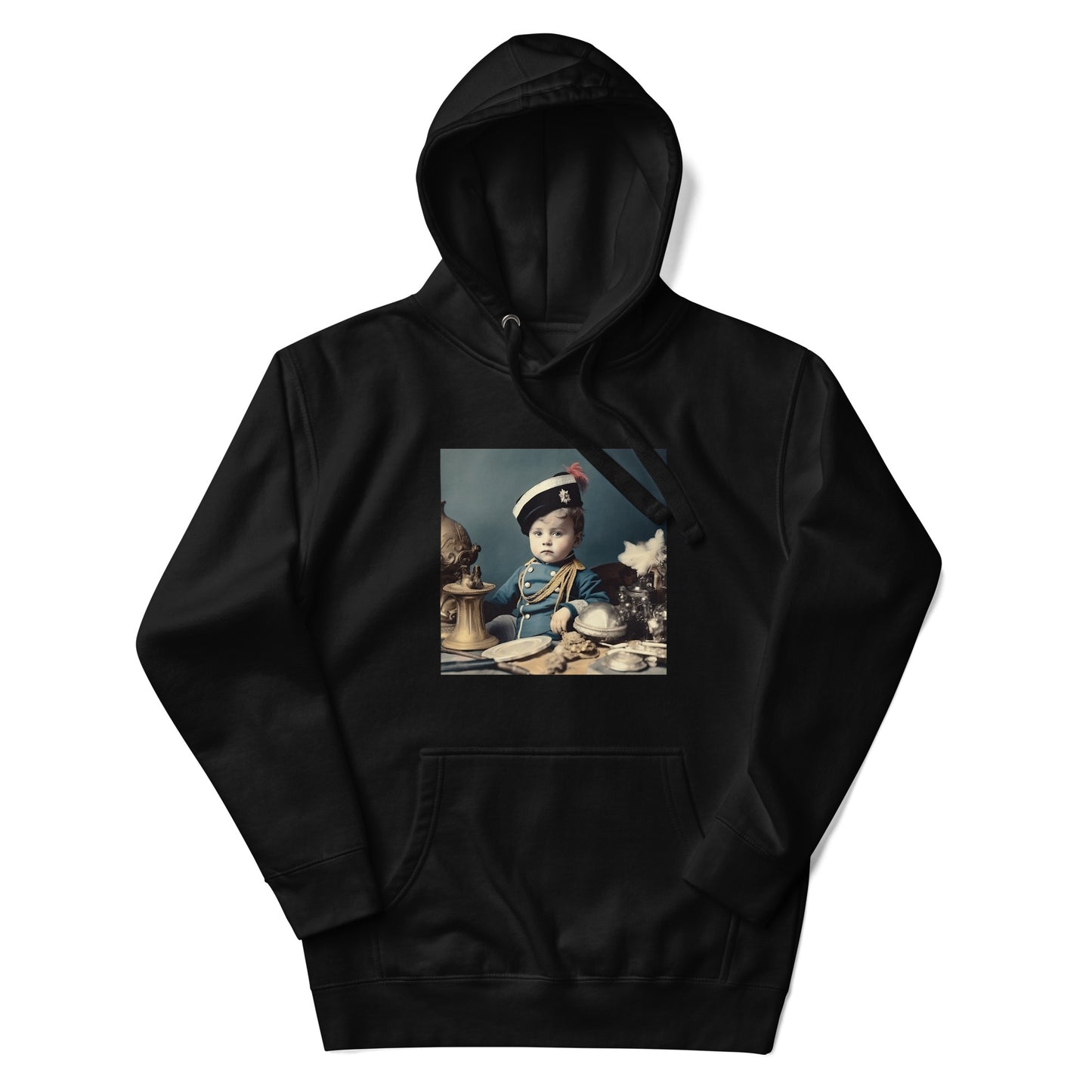 Hoodie Unisex / Ring Spun Cotton / Portrait Napoleon Carlo VIII