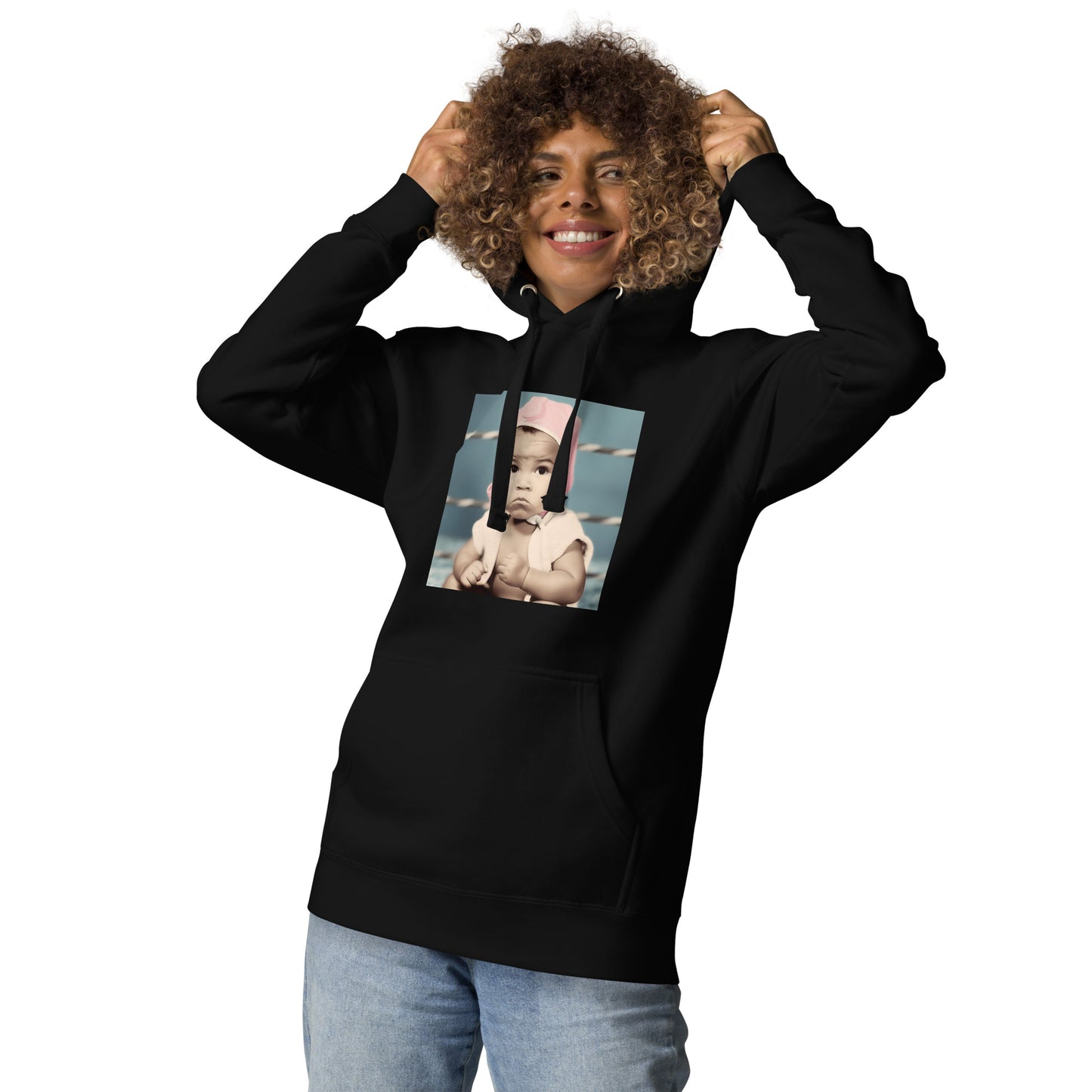 Hoodie Unisex / Ring Spun Cotton / Portrait Cassius 'Muhammad' Marcellus III