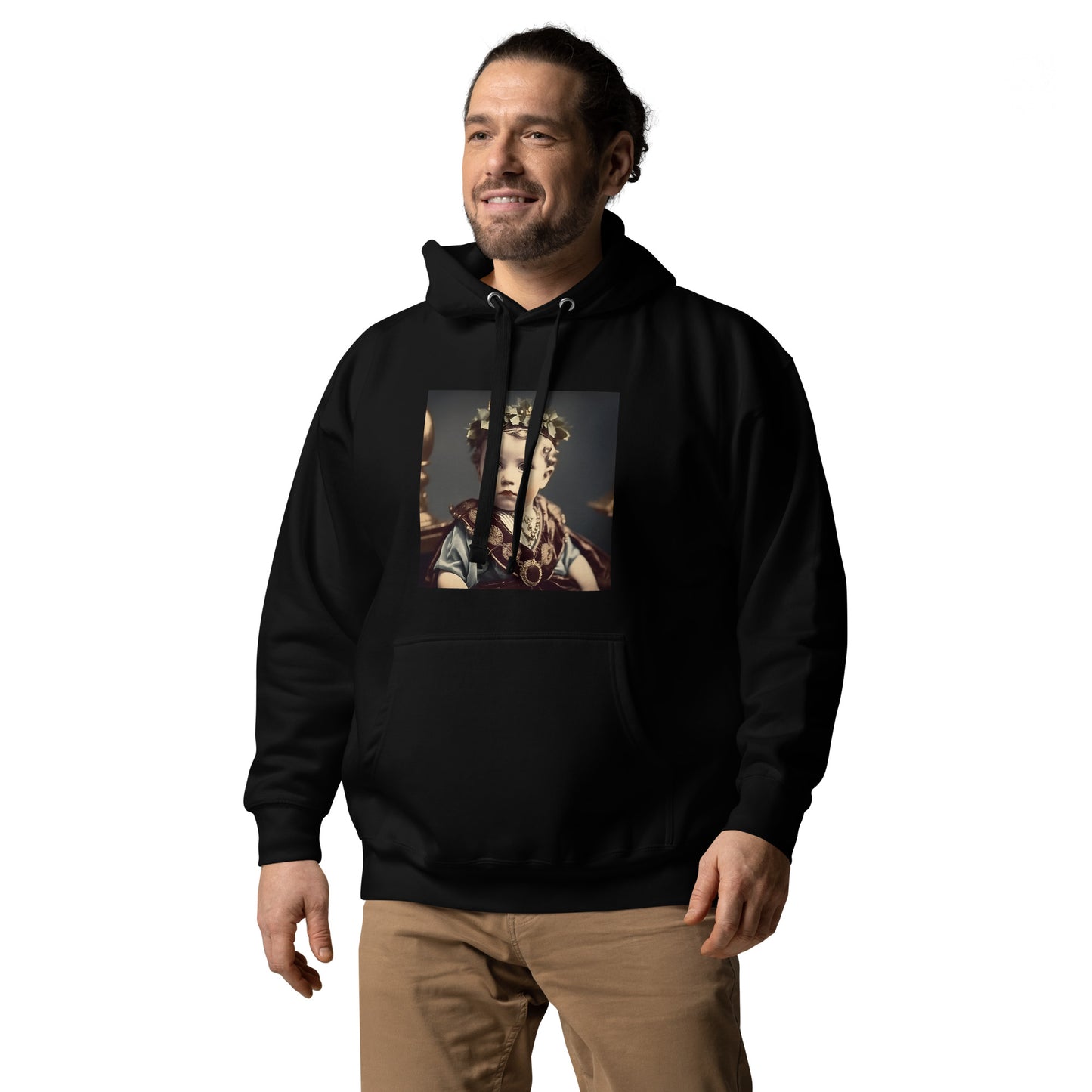 Hoodie Unisex / Ring Spun Cotton / Portrait Gaius Julius I