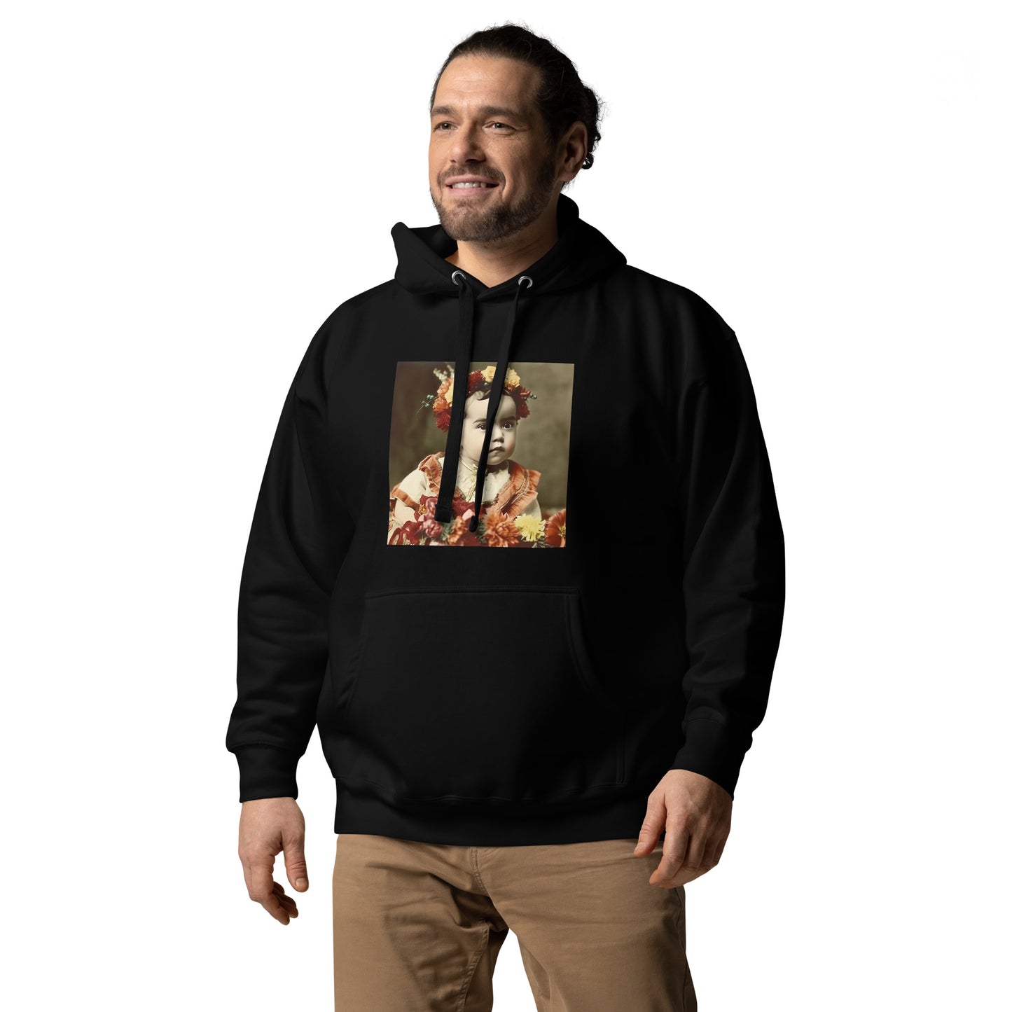 Hoodie Unisex / Ring Spun Cotton / Portrait Magdalena Frida I