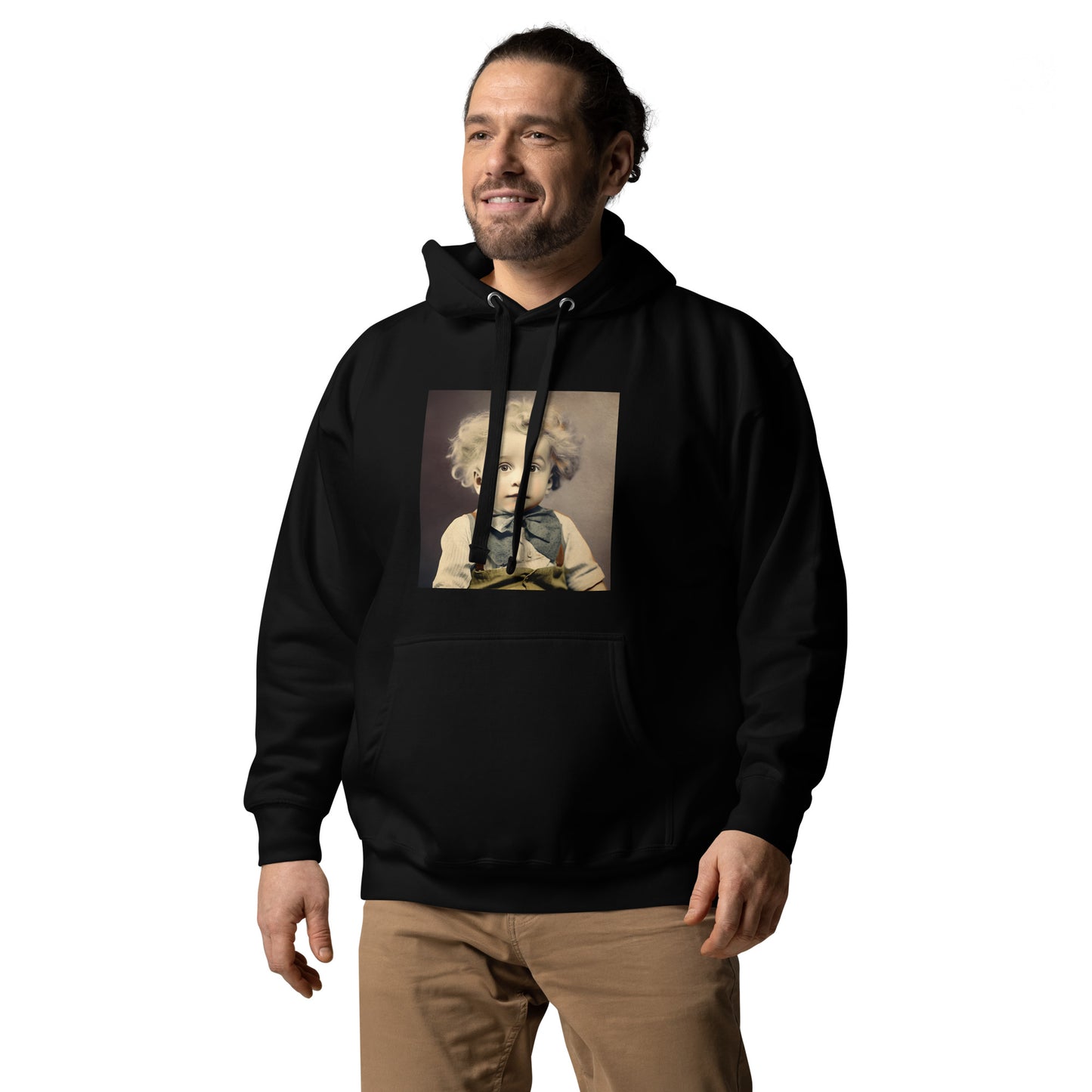 Hoodie Unisex / Ring Spun Cotton / Portrait Albert Hermann II