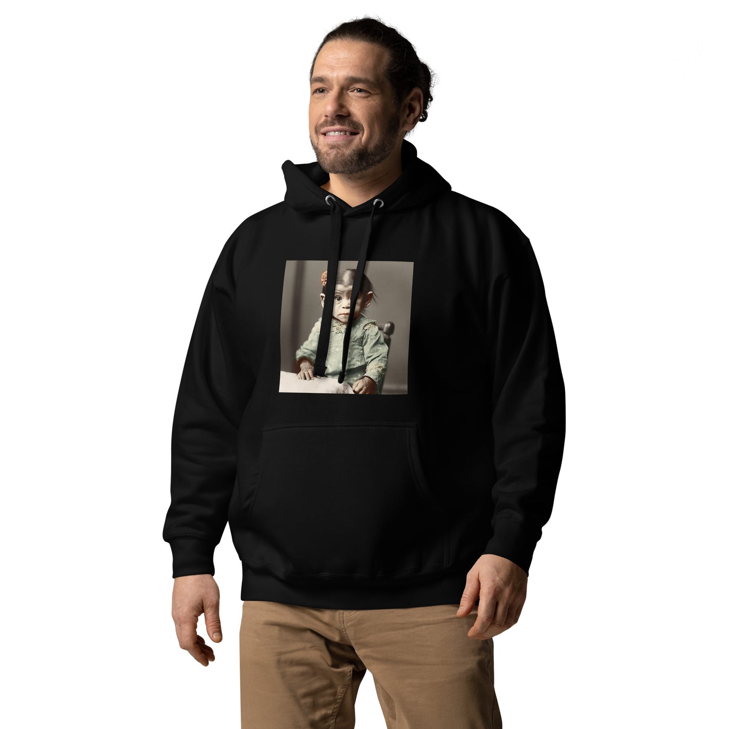 Hoodie Unisex / Ring Spun Cotton / Portrait Lucy Dinkinesh I