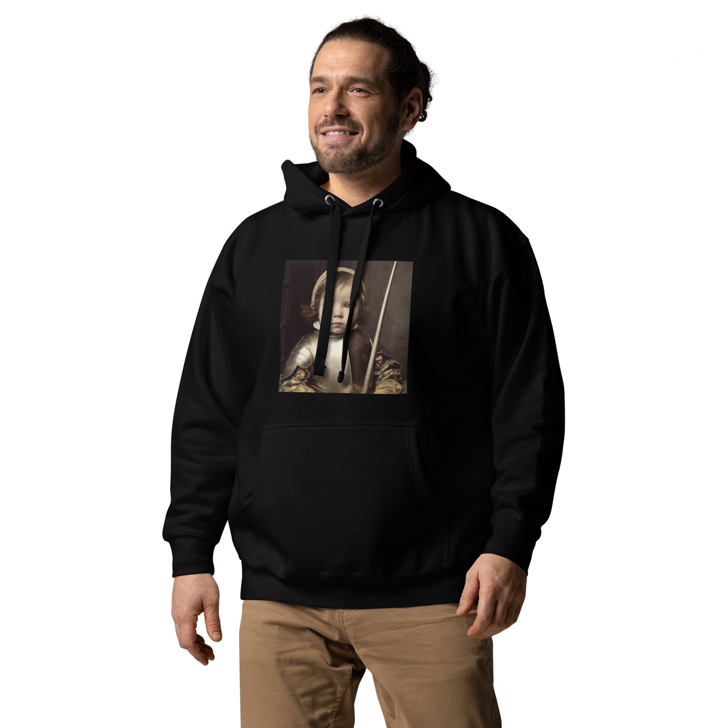 Hoodie Unisex / Ring Spun Cotton / Portrait Jeanne 'Joan' Arc II