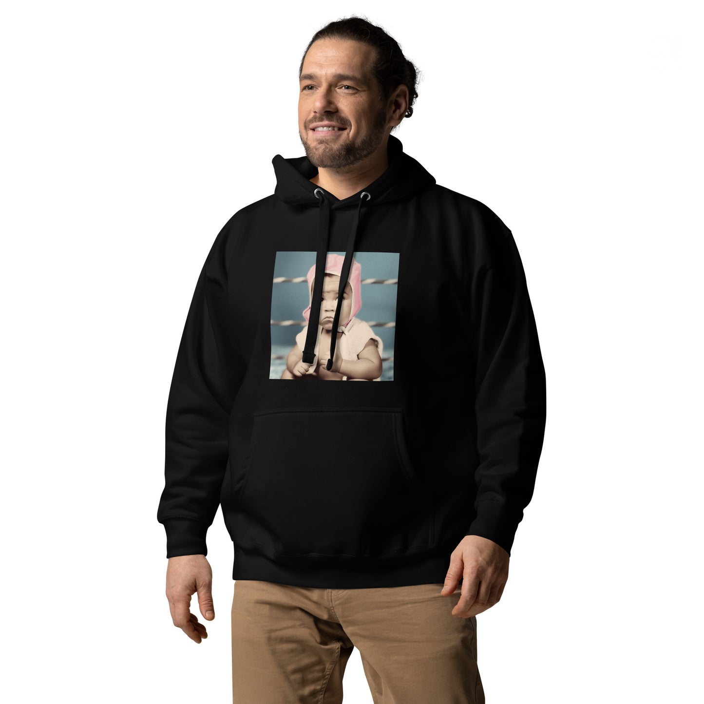 Hoodie Unisex / Ring Spun Cotton / Portrait Cassius 'Muhammad' Marcellus III