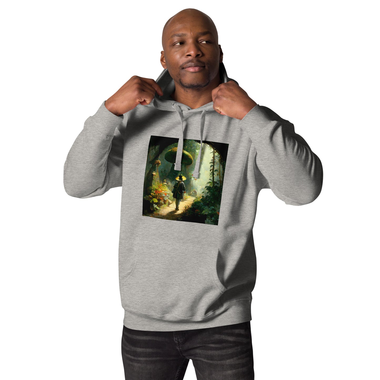 Hoodie Unisex / Ring Spun Cotton / Fairytale Forest #2