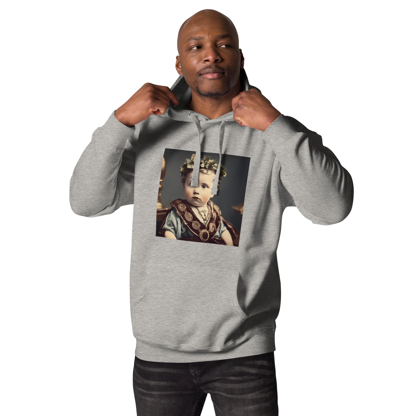 Hoodie Unisex / Ring Spun Cotton / Portrait Gaius Julius I