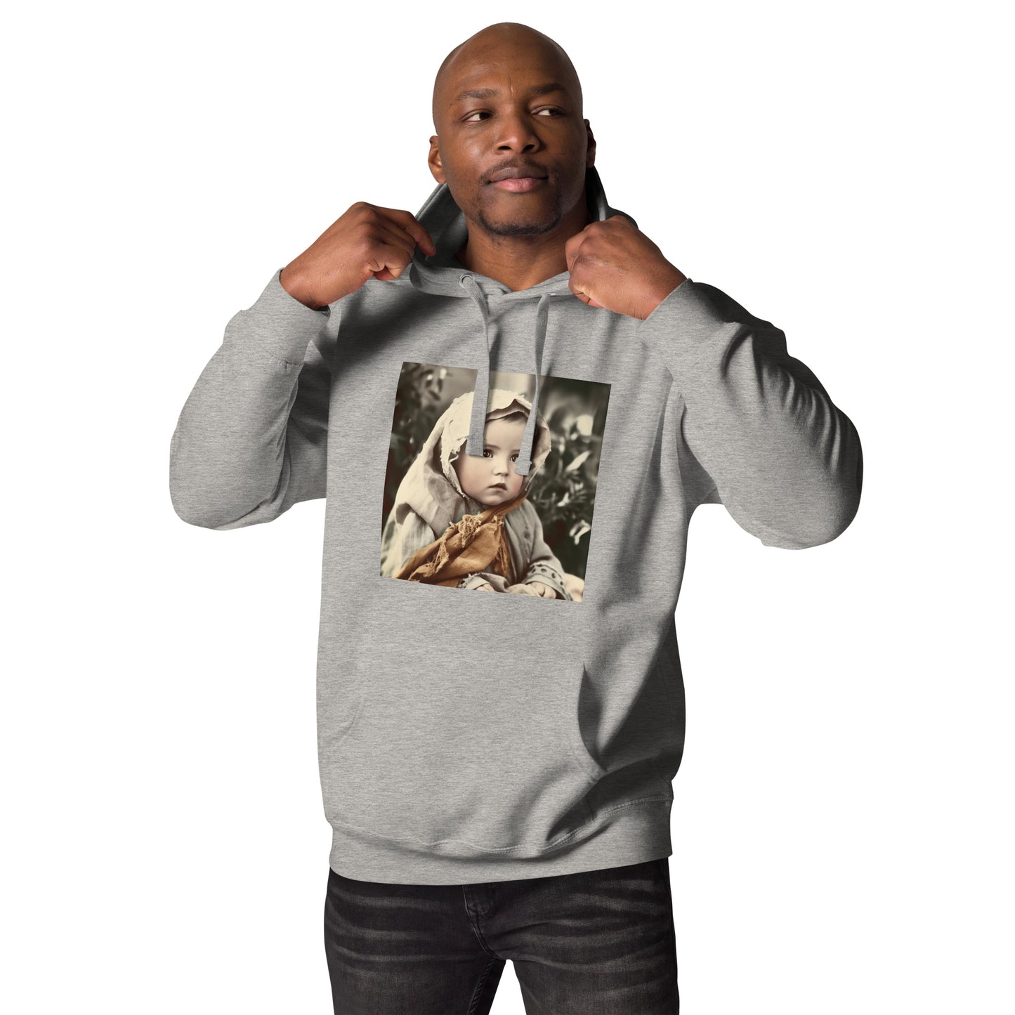 Hoodie Unisex / Ring Spun Cotton / Portrait Jesus Nazareth I