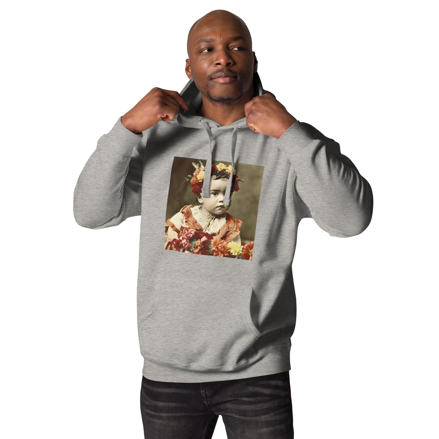 Hoodie Unisex / Ring Spun Cotton / Portrait Magdalena Frida I