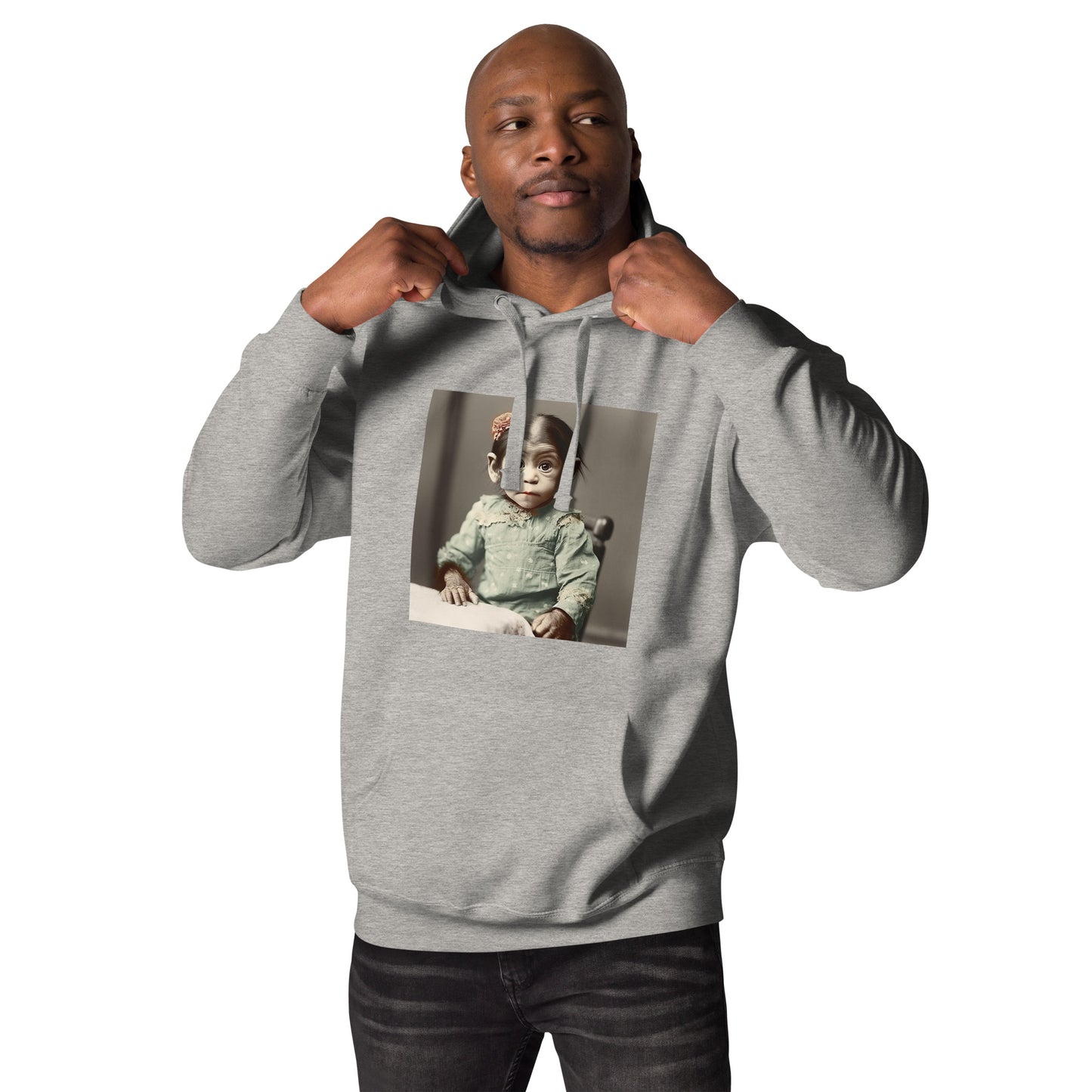 Hoodie Unisex / Ring Spun Cotton / Portrait Lucy Dinkinesh I