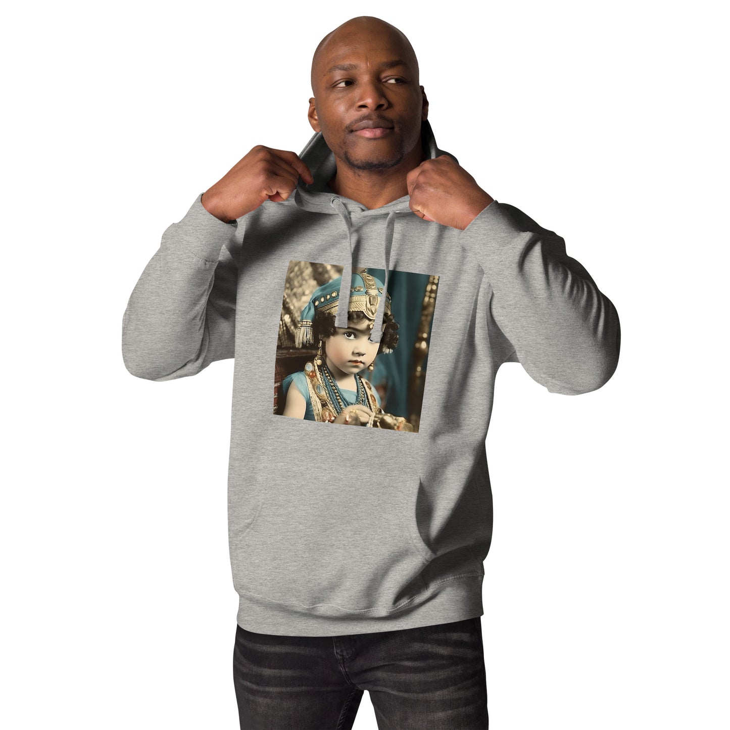 Hoodie Unisex / Ring Spun Cotton / Portrait Cleopatra Philopator II