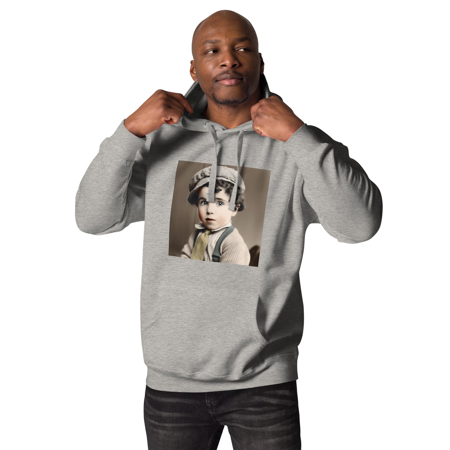 Hoodie Unisex / Ring Spun Cotton / Portrait Charles 'Charlie' Spencer III