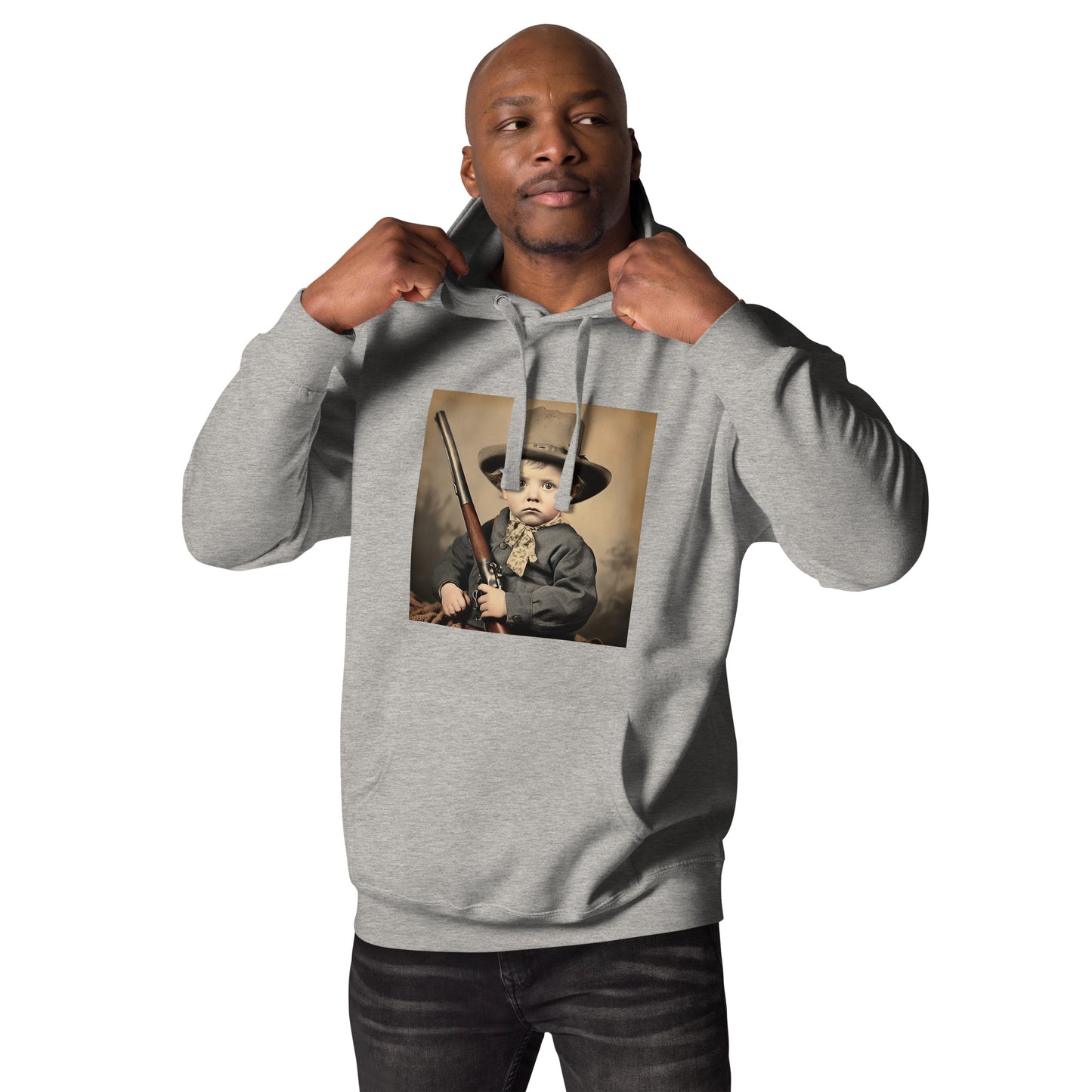 Hoodie Unisex / Ring Spun Cotton / Portrait William 'Billy' Henry III