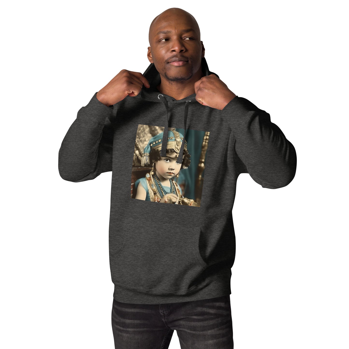 Hoodie Unisex / Ring Spun Cotton / Portrait Cleopatra Philopator II