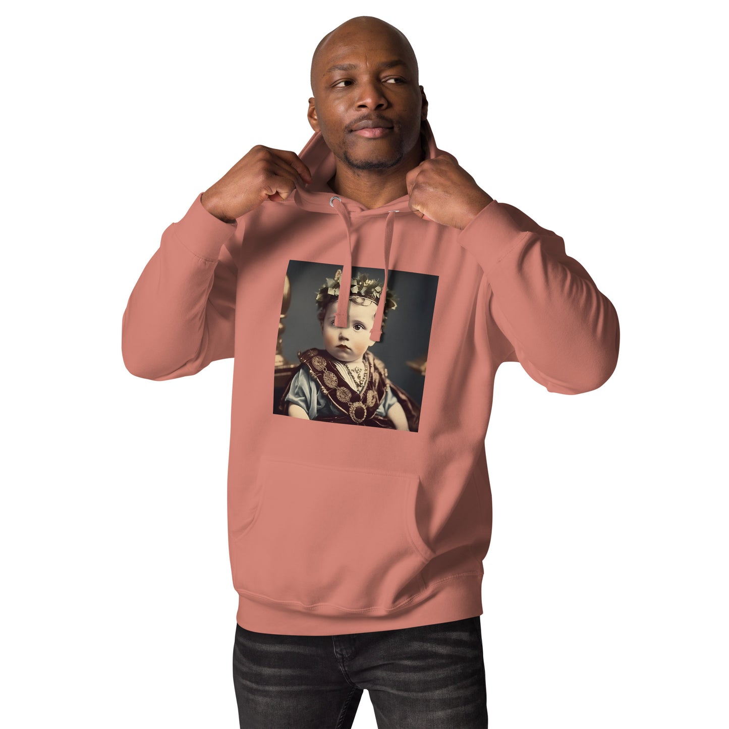 Hoodie Unisex / Ring Spun Cotton / Portrait Gaius Julius I