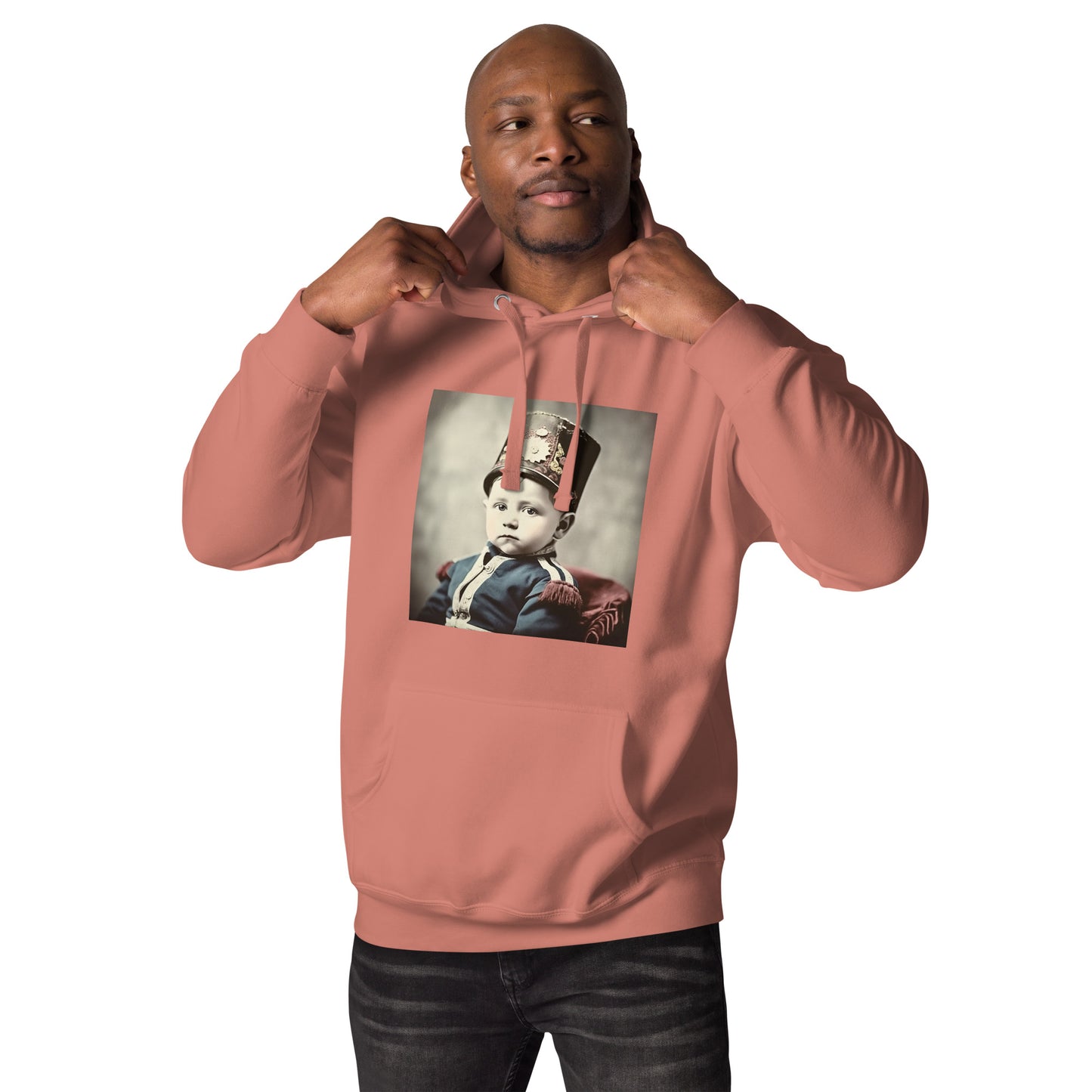 Hoodie Unisex / Ring Spun Cotton / Portrait Napoleon Carlo III