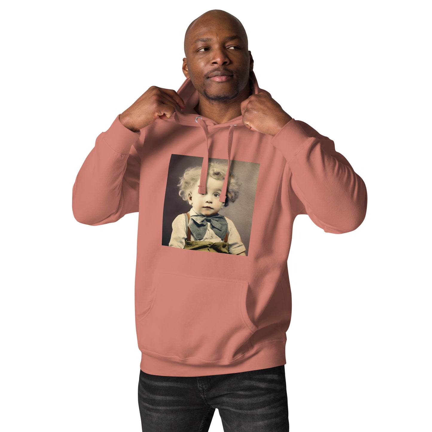 Hoodie Unisex / Ring Spun Cotton / Portrait Albert Hermann II