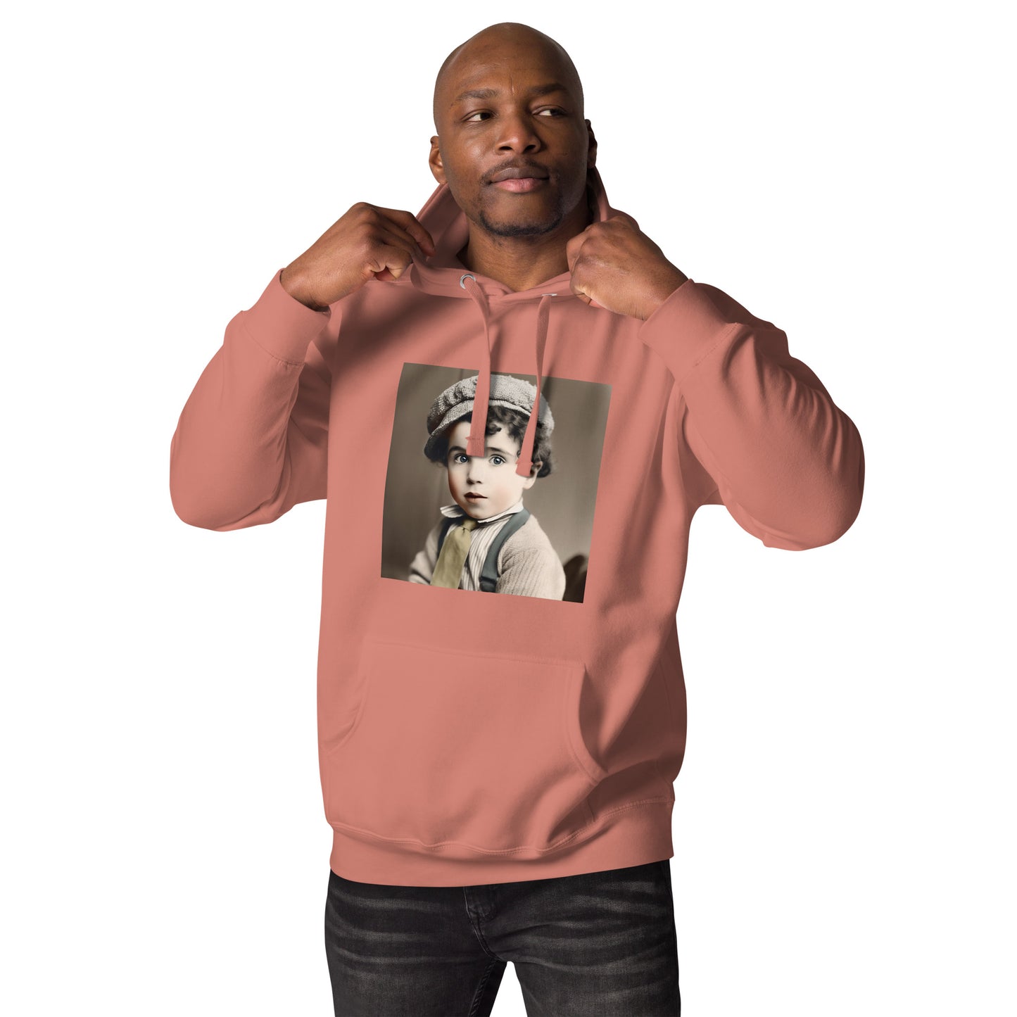 Hoodie Unisex / Ring Spun Cotton / Portrait Charles 'Charlie' Spencer III